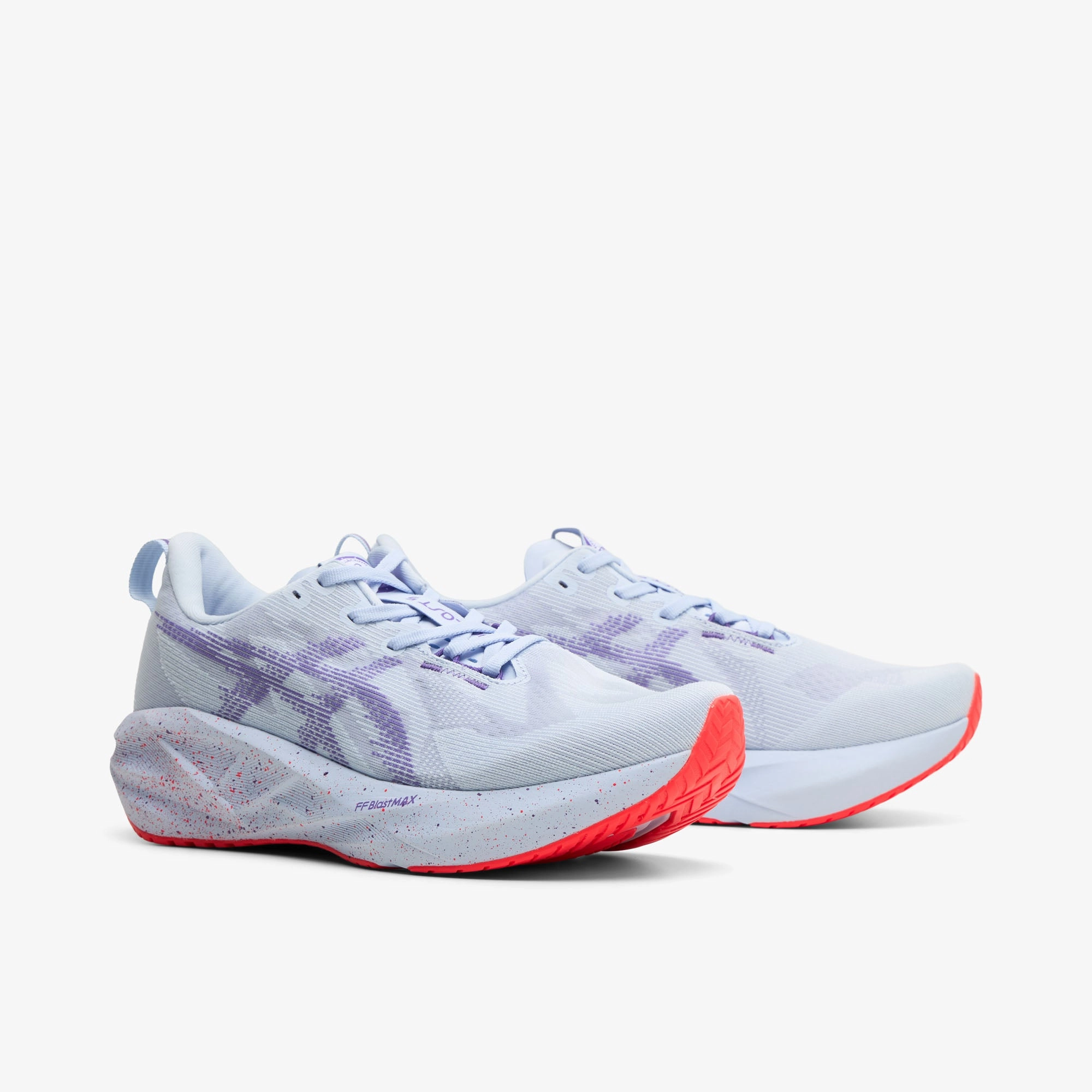 Airflow Optimized ASICS Novablast 5 Tokyo Blue Fade / Edo Purple