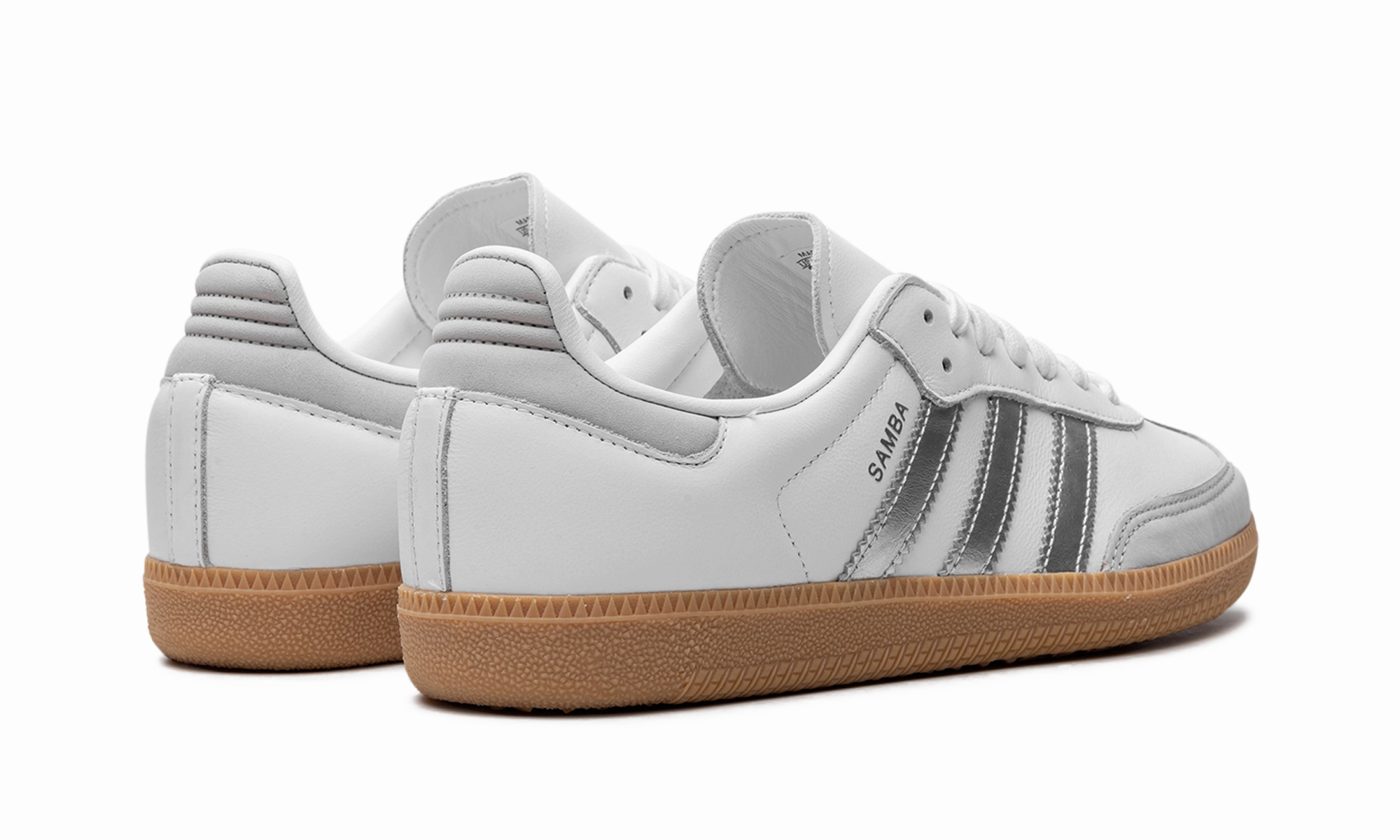 Samba OG WMNS "White Silver Metallic Grey" Wave Hike Stable Grip