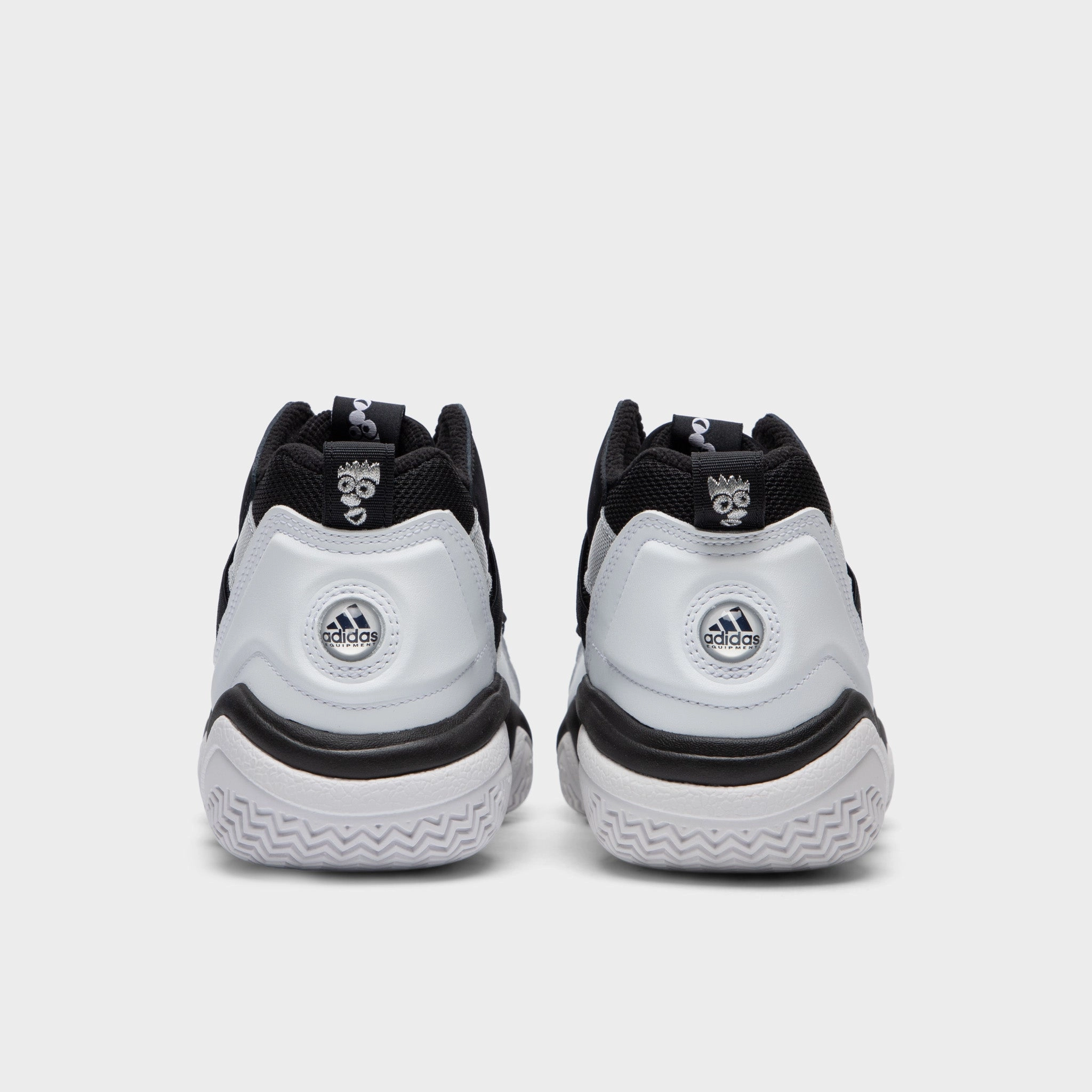 Recycled fabric Impact Diffusion Layers adidas Originals Top Ten 2000 Core Black / Cloud White - Silver Metallic