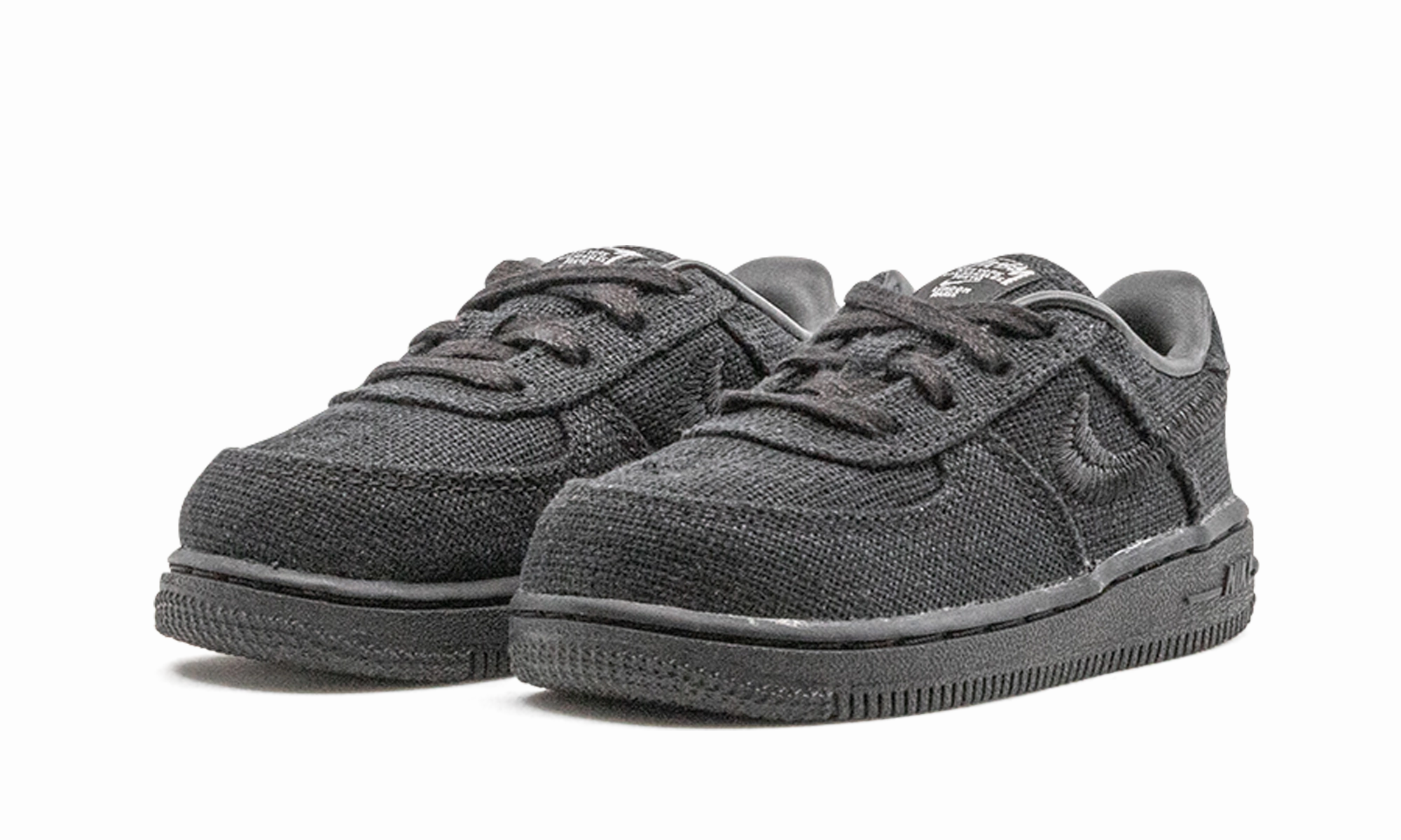 Minimal Comfort Range Step Air Force 1 Low TD "Stussy - Black"