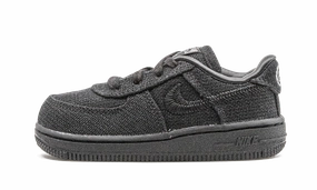Foot Softness Elastic laces Air Force 1 Low TD "Stussy - Black"