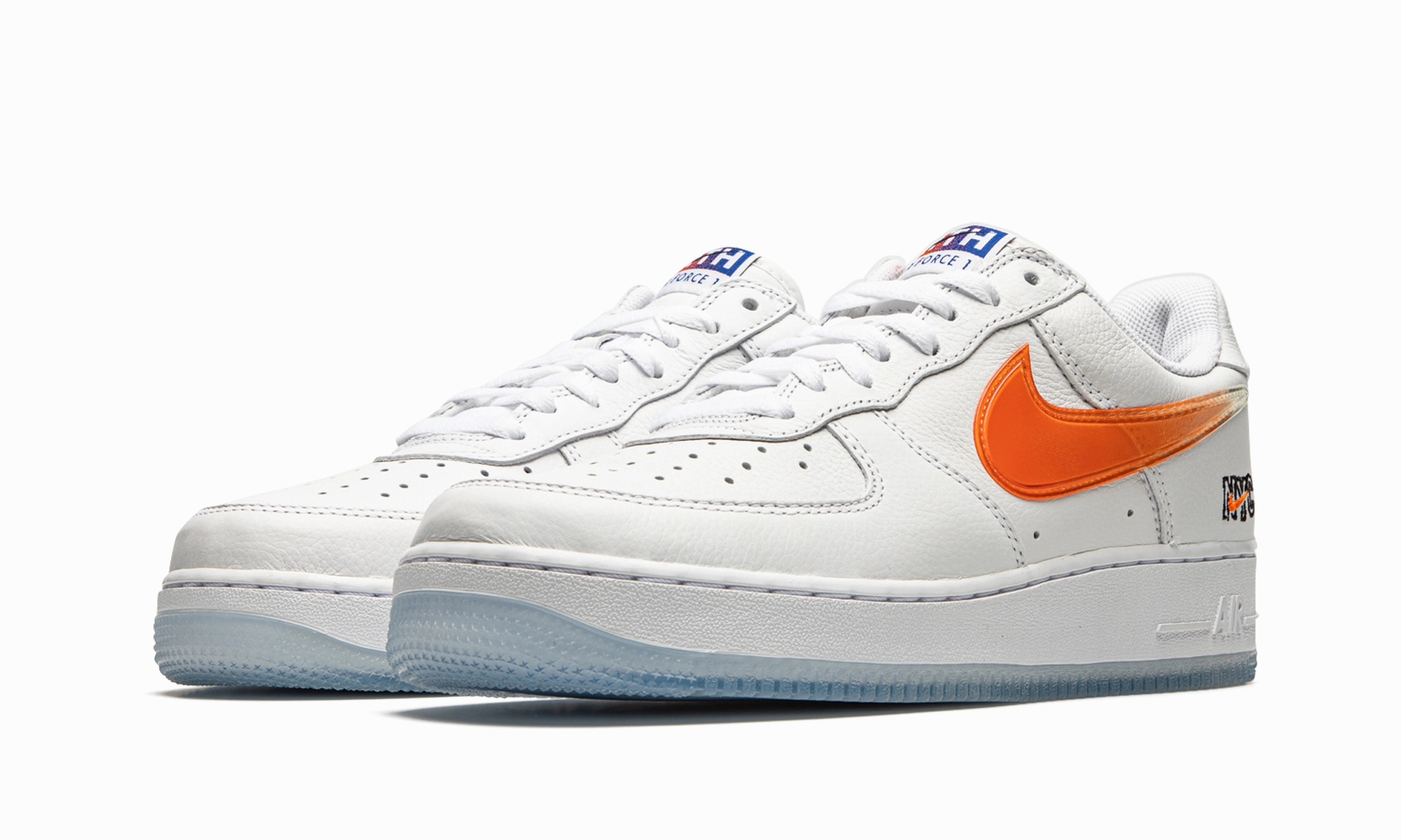 Air Force 1 Low "Kith - Orange" Fashionable Look Flexible Comfort