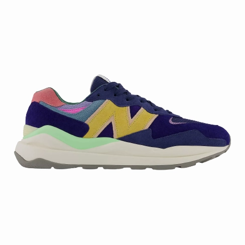 New Balance Men's 57/40 Shoes - Blue / Vibrant Spring Glo Comfort Padding System