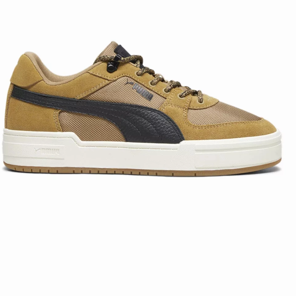 Torsion Stability Padded Arch Puma Men's Ca Pro Trail Shoes - Toasted Brown / Black