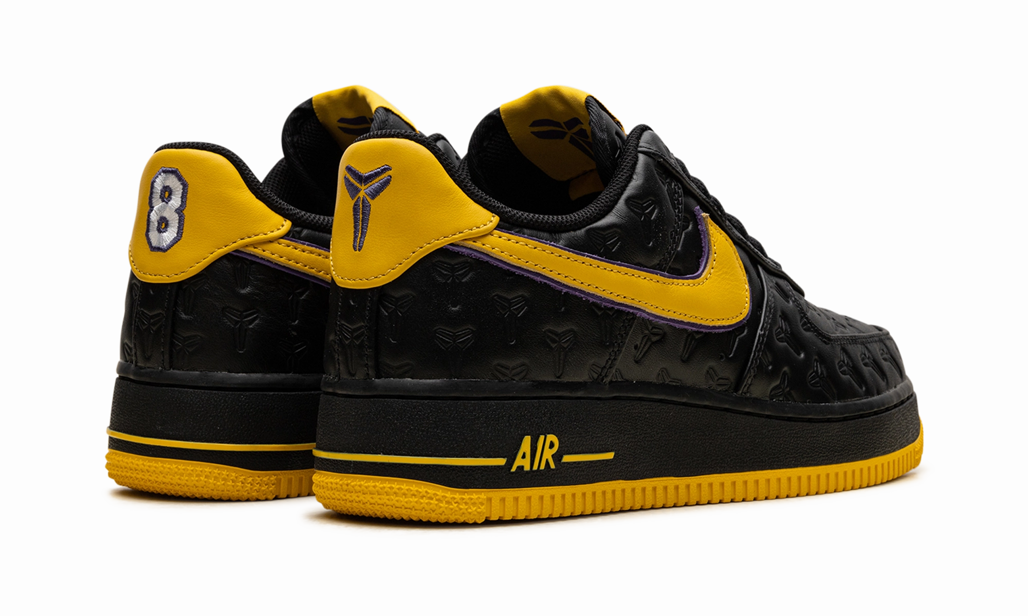 Pet Play Air Force 1 Low "Kobe Bryant Lakers Away (Numbered)"