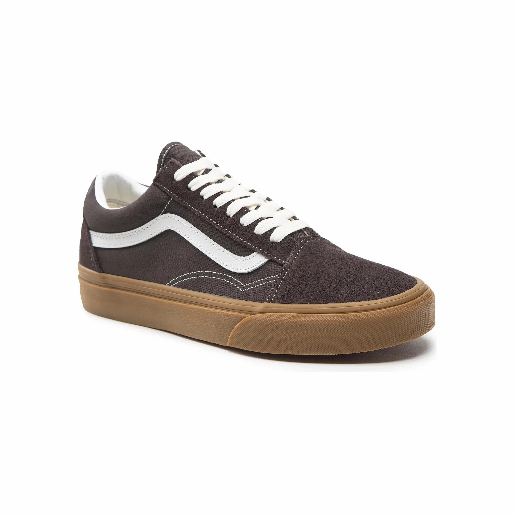 Vans Men's Old Skool Shoes - Gum / Chocolate Brown Speed Movement