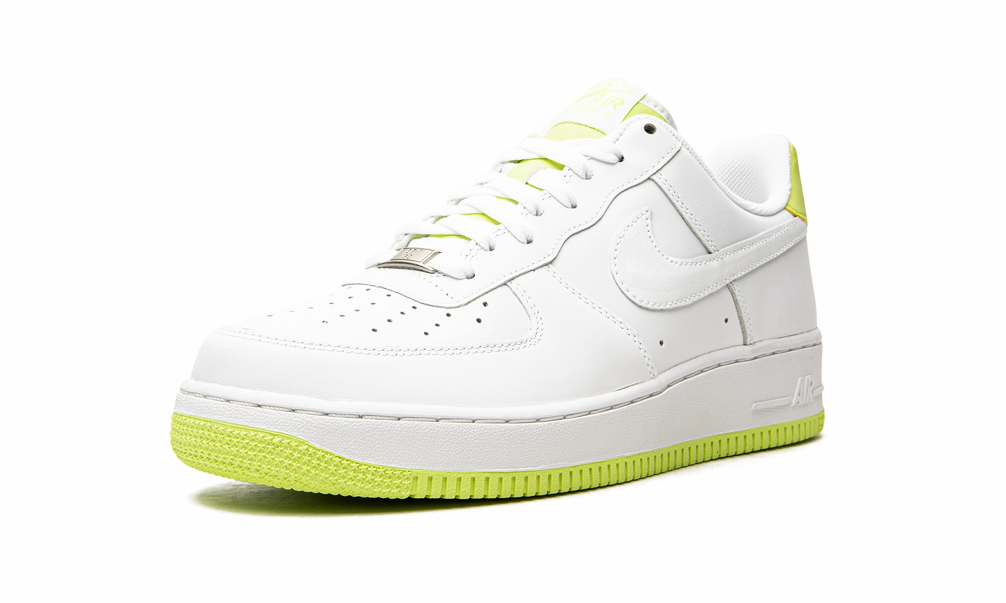 Air Force 1 '07 "White / Volt" Adjustable Straps Comfort touch