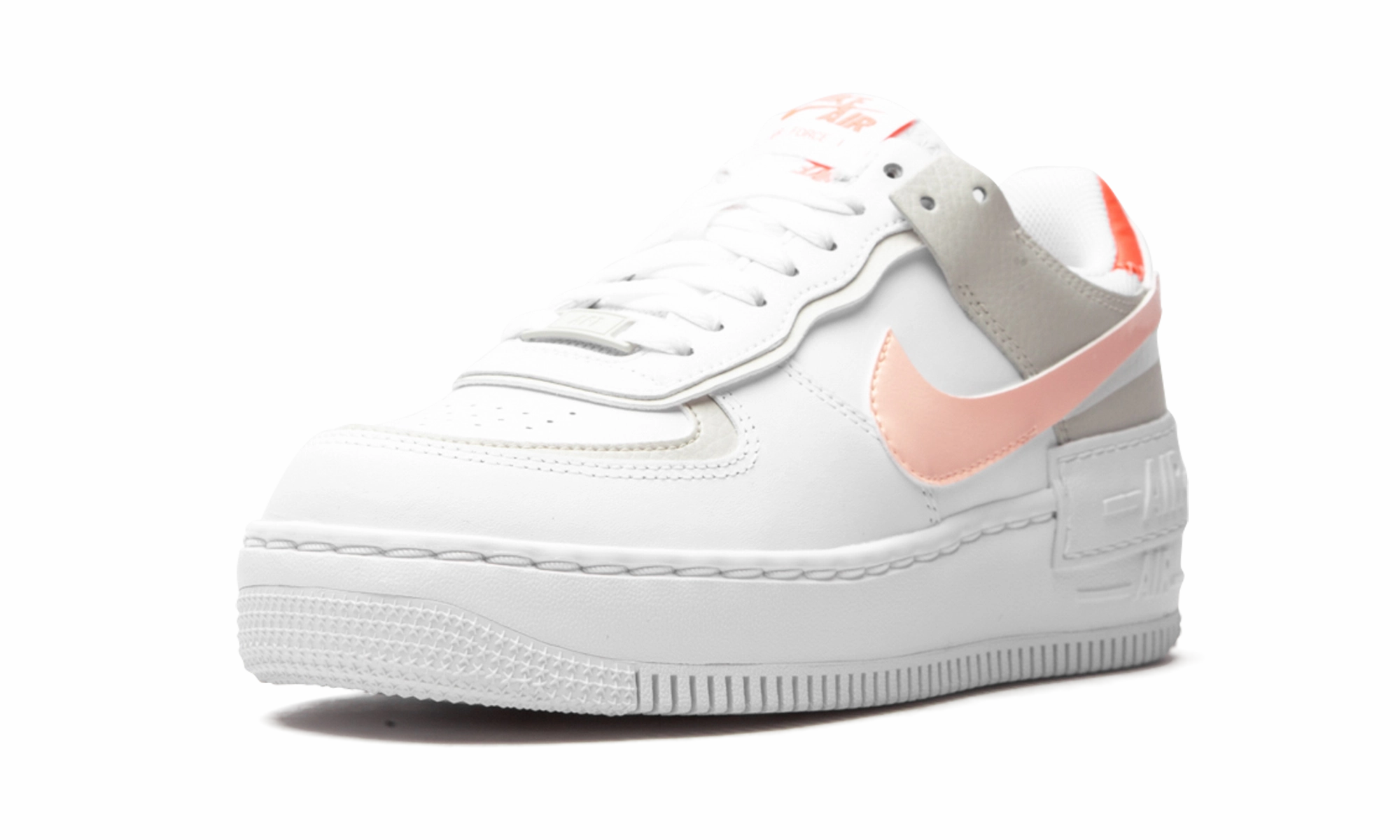 AIR FORCE 1 SHADO WMNS "Crimson Tint" Airy Mesh supportive insole