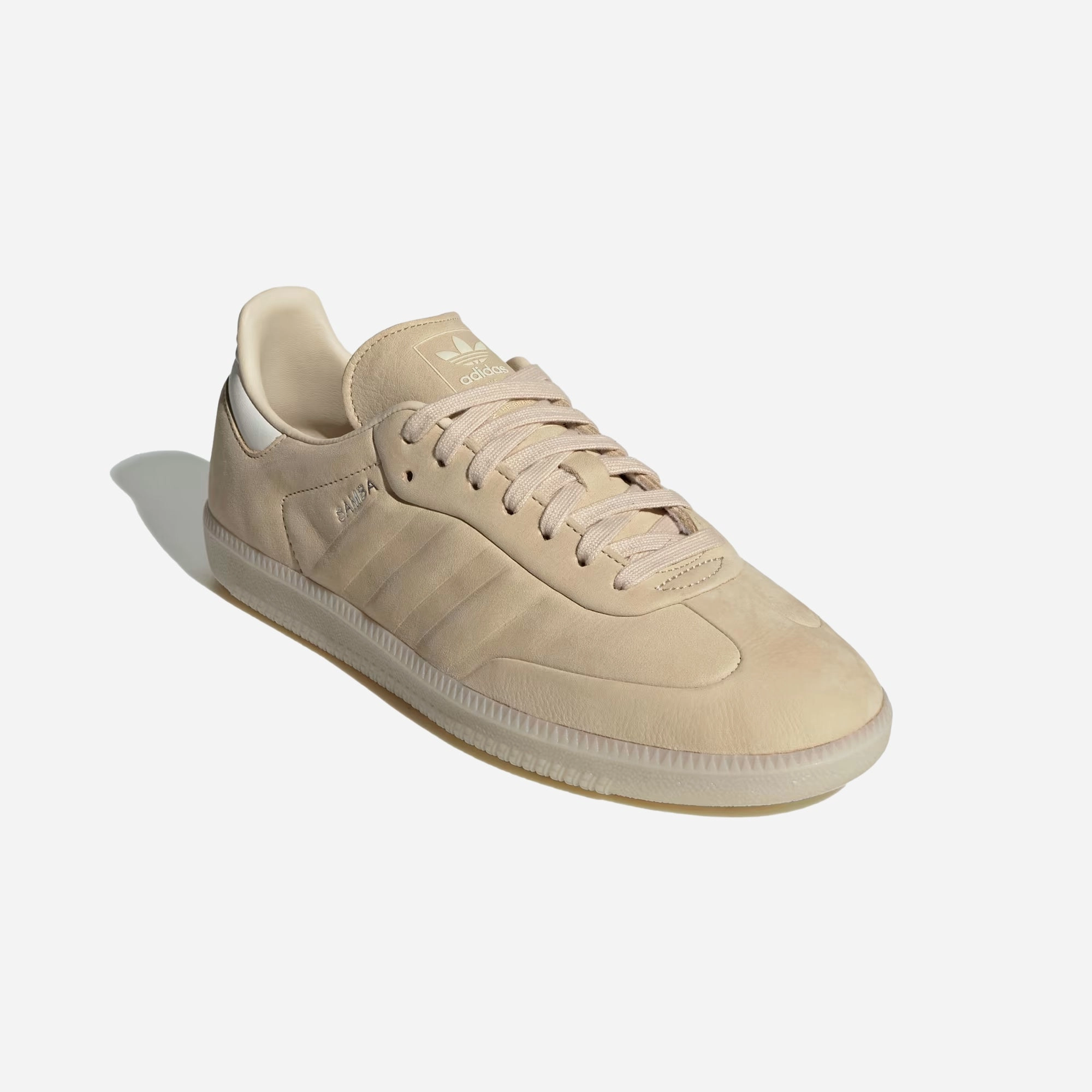ADIDAS ORIGINALS | SAMBA OG { SAND STRATA/OFF WHITE Simple Edge Functional Piece