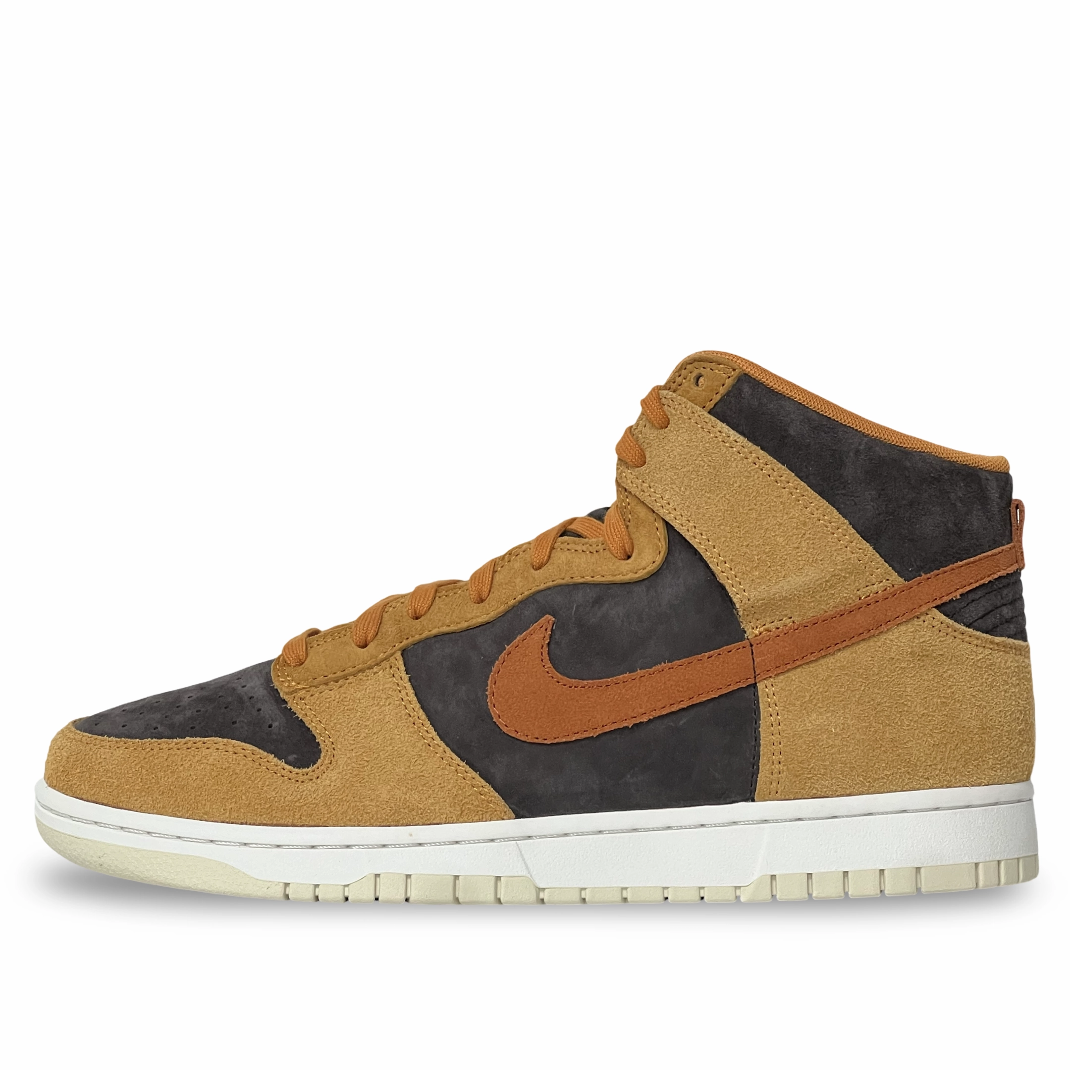 Reflective details Casual traction Nike Dunk High Dark Russet