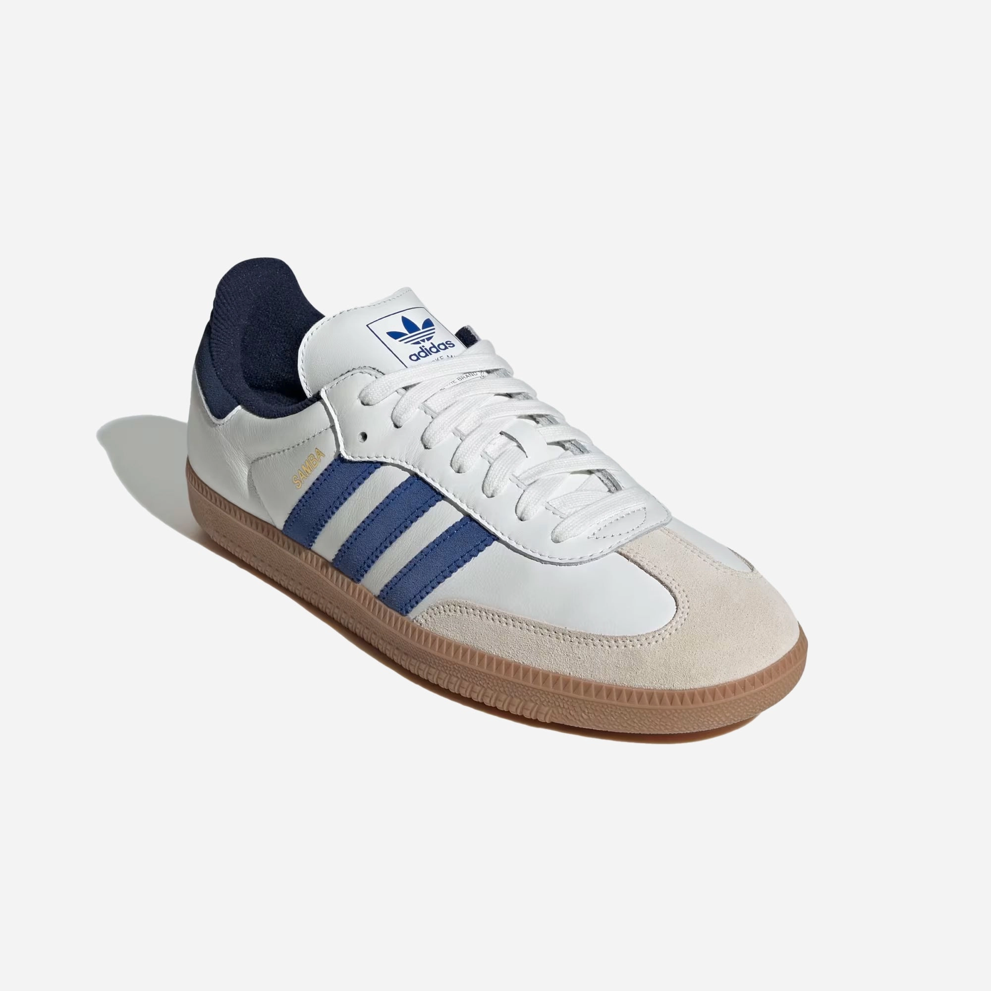 Total Fit ADIDAS ORIGINALS | SAMBA OG { CORE WHITE/ROYAL BLUE/NIGHT INDIGO