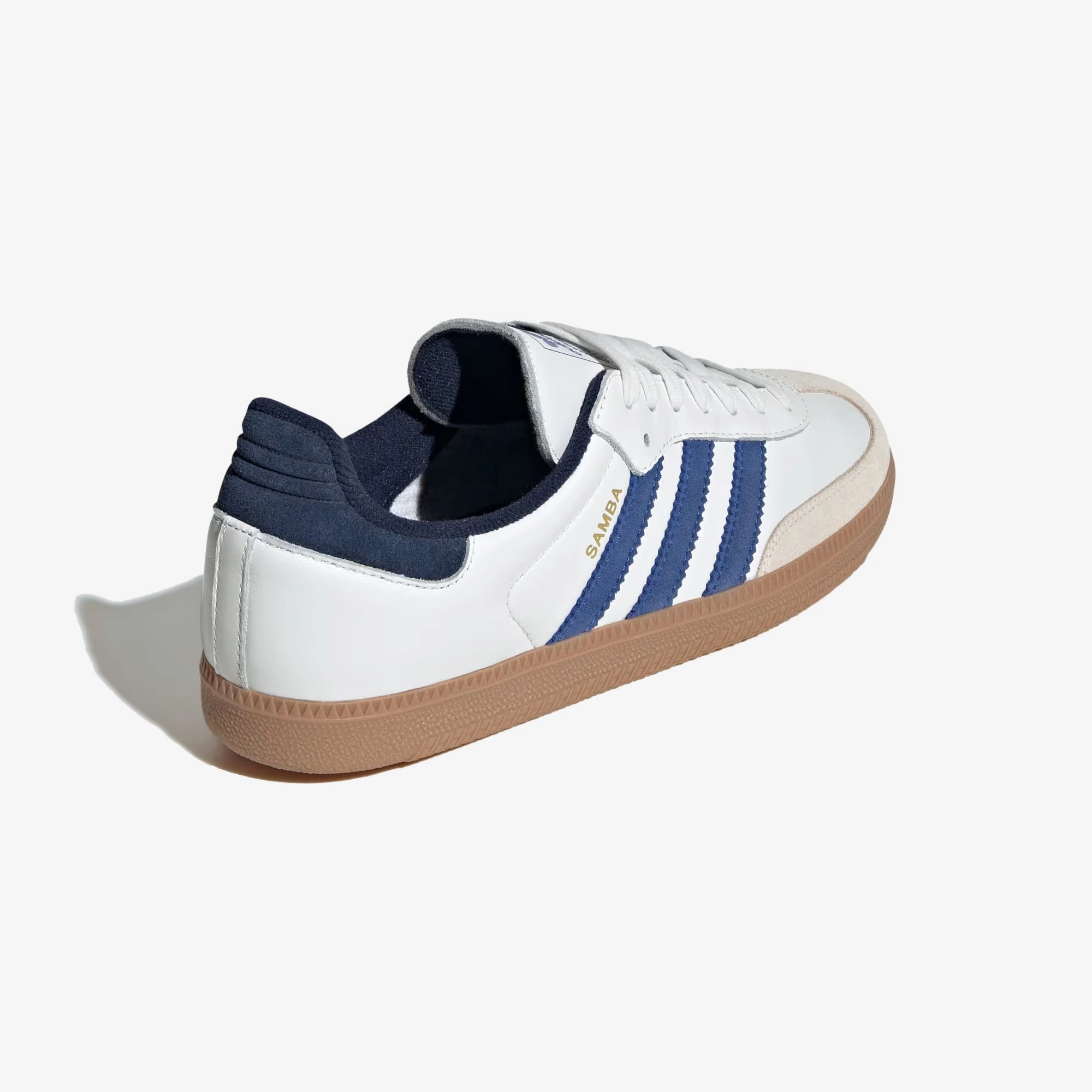 ADIDAS ORIGINALS | SAMBA OG { CORE WHITE/ROYAL BLUE/NIGHT INDIGO Vibrant lining