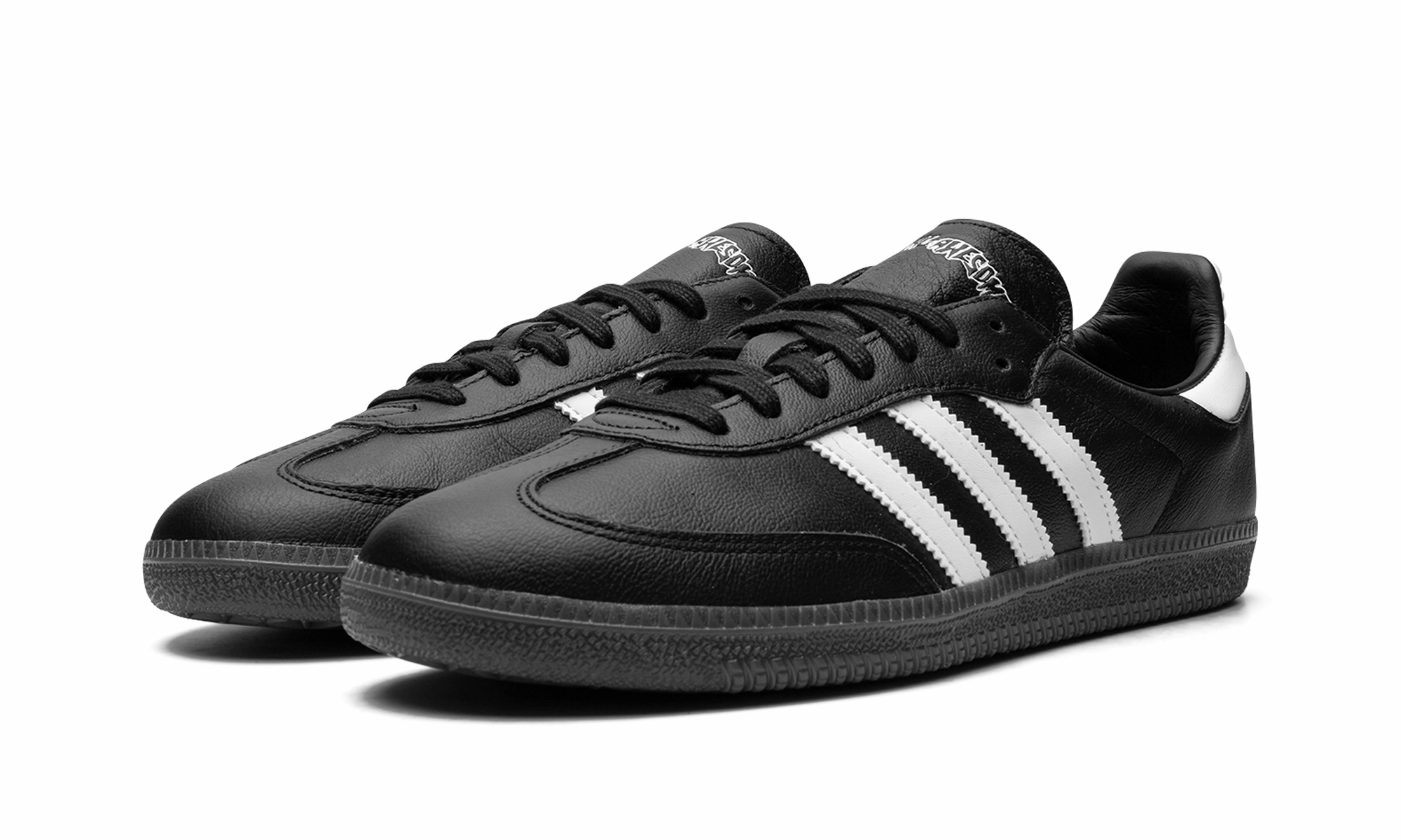 FA Samba "Fucking Awesome - Black / White" Elastic Lacing