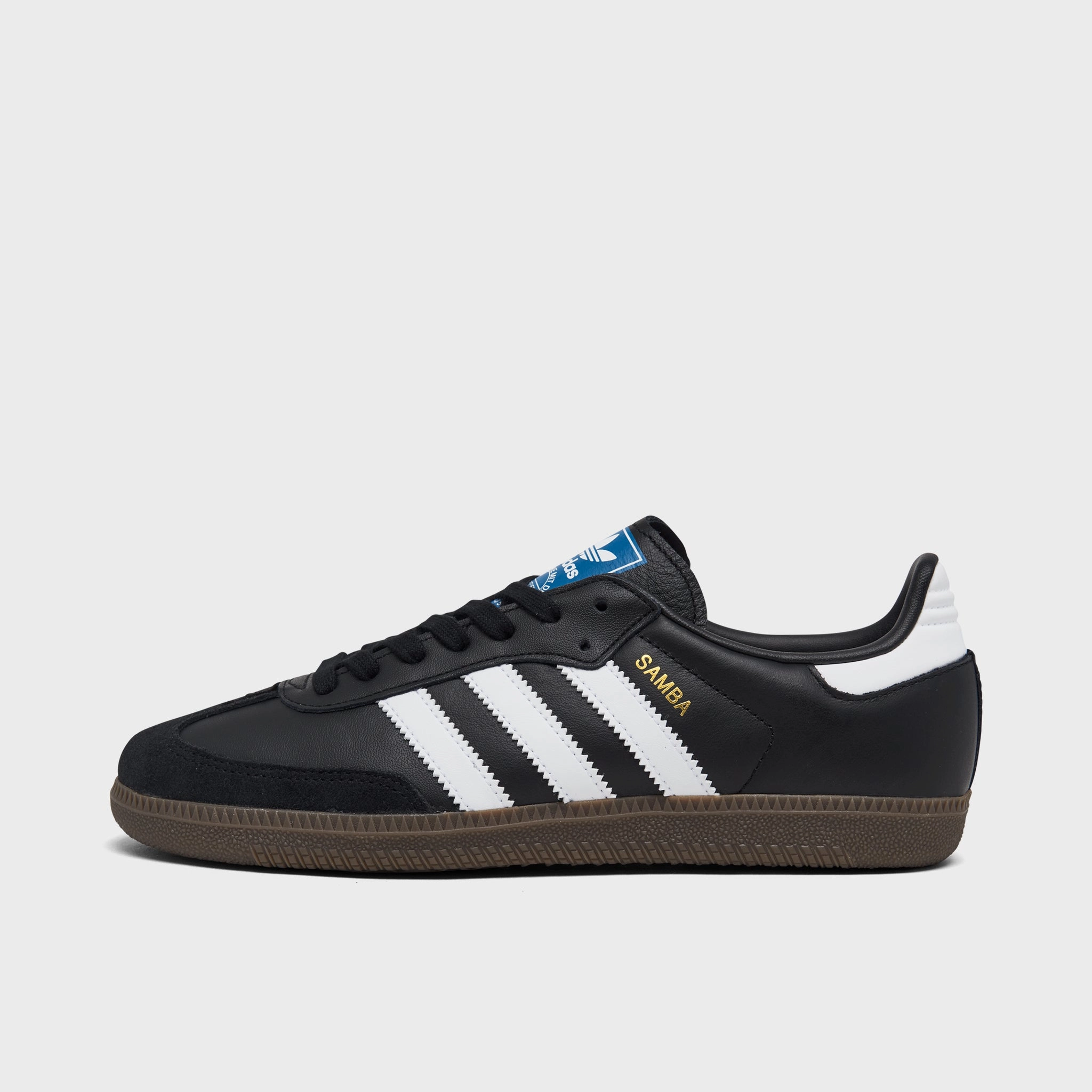 adidas Originals Women's Samba OG Core Black / White - Clear Granite Shock Dispersing Plate Streamlined grip