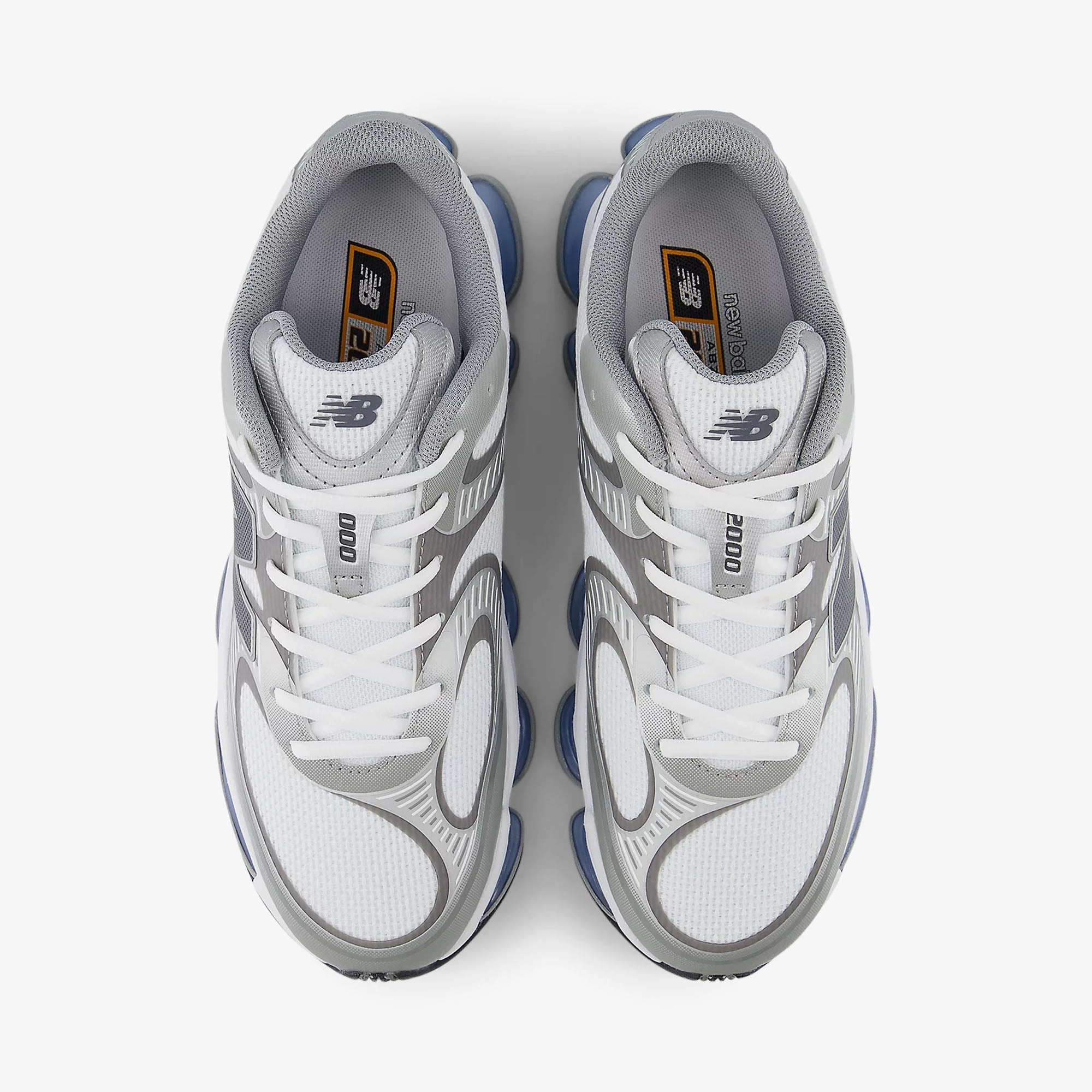 New Balance ABZORB 2000 White / Silver Metallic - Castlerock Outfit Blend