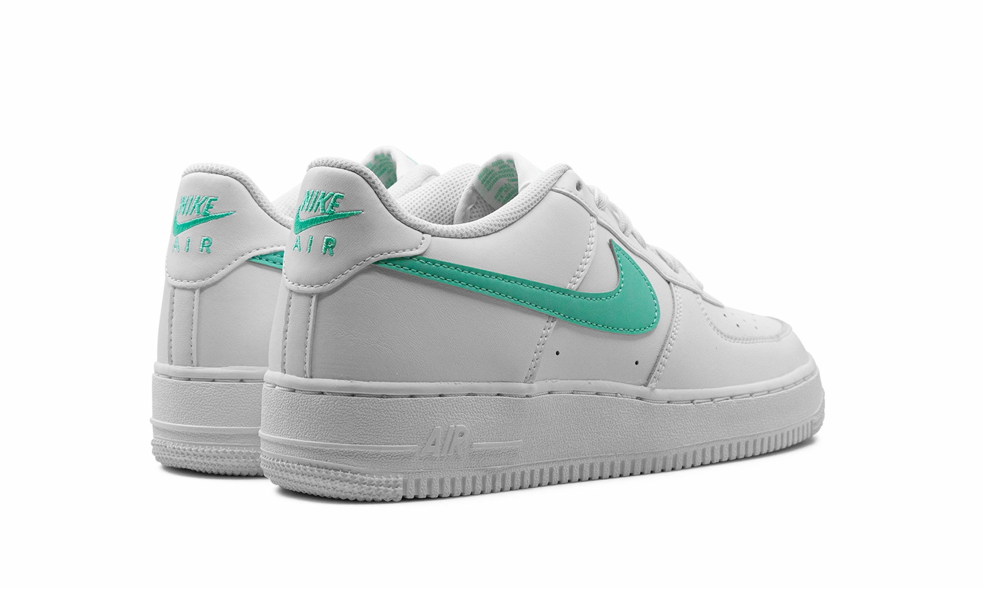 Air Force 1 Low GS "Summit White Emerald Rise" Clean Style Effortless Walk
