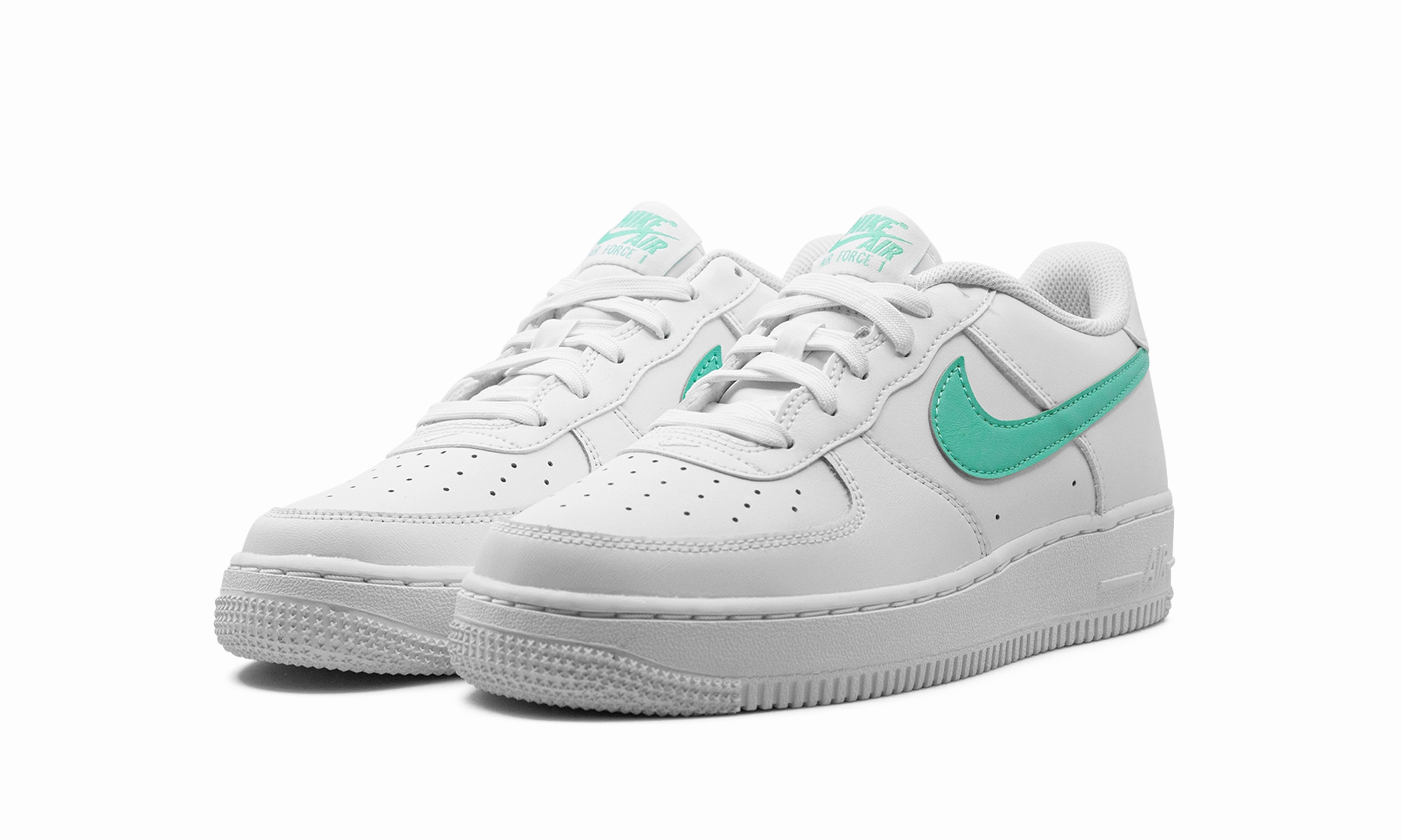 Firm Grip Air Force 1 Low GS "Summit White Emerald Rise"