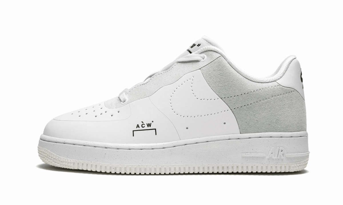 Air Force 1 Low "A-Cold-Wall White" Drill Step All Round