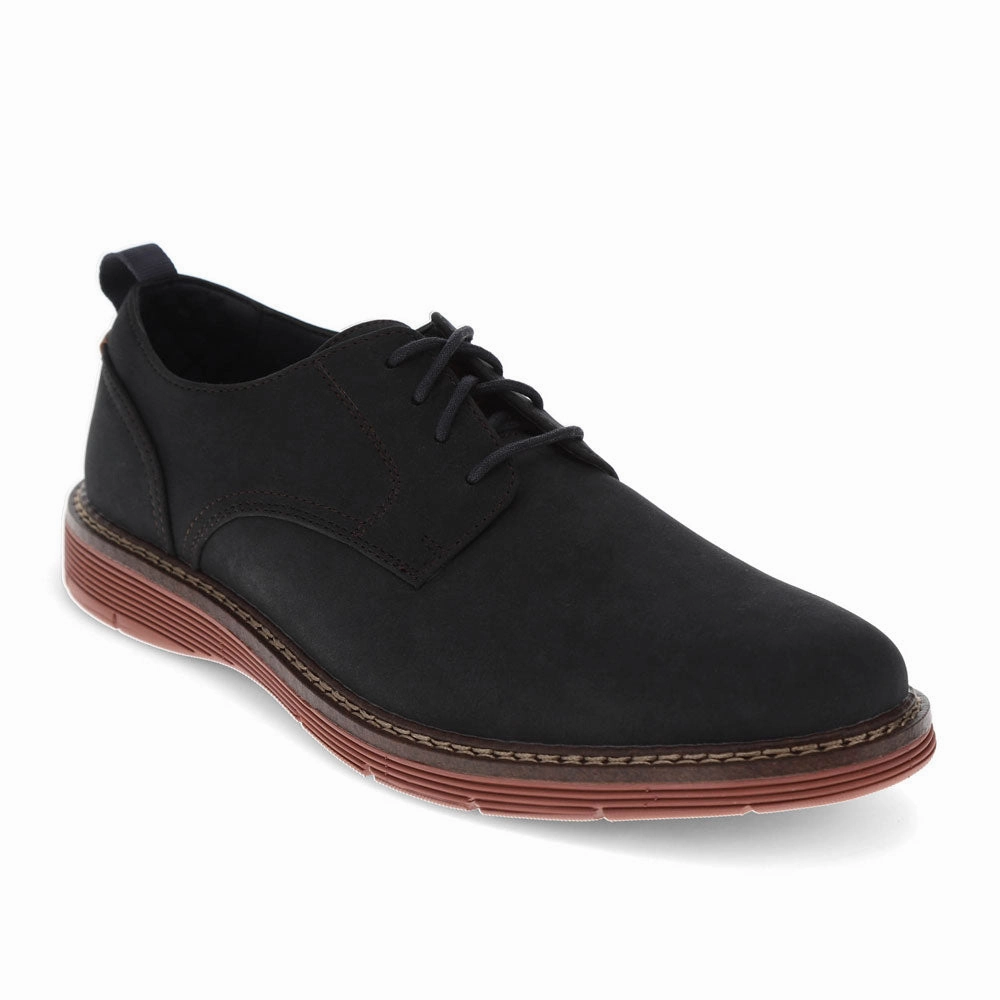 Dockers Mens Easedale Dress Casual Lace Up Oxford Shoe Quick Slip On Style Casual Office Look