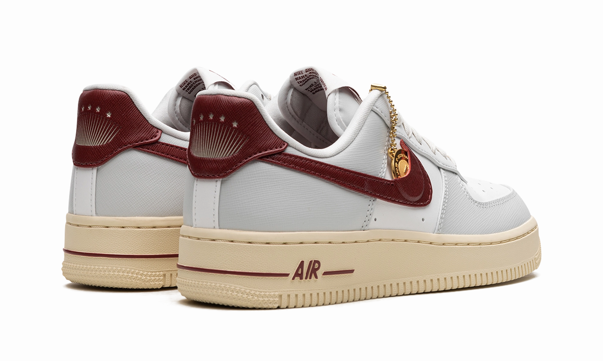 Kids Pick Slide Step AIR FORCE 1 LO WMNS "Swoosh Pocket - Team Red"