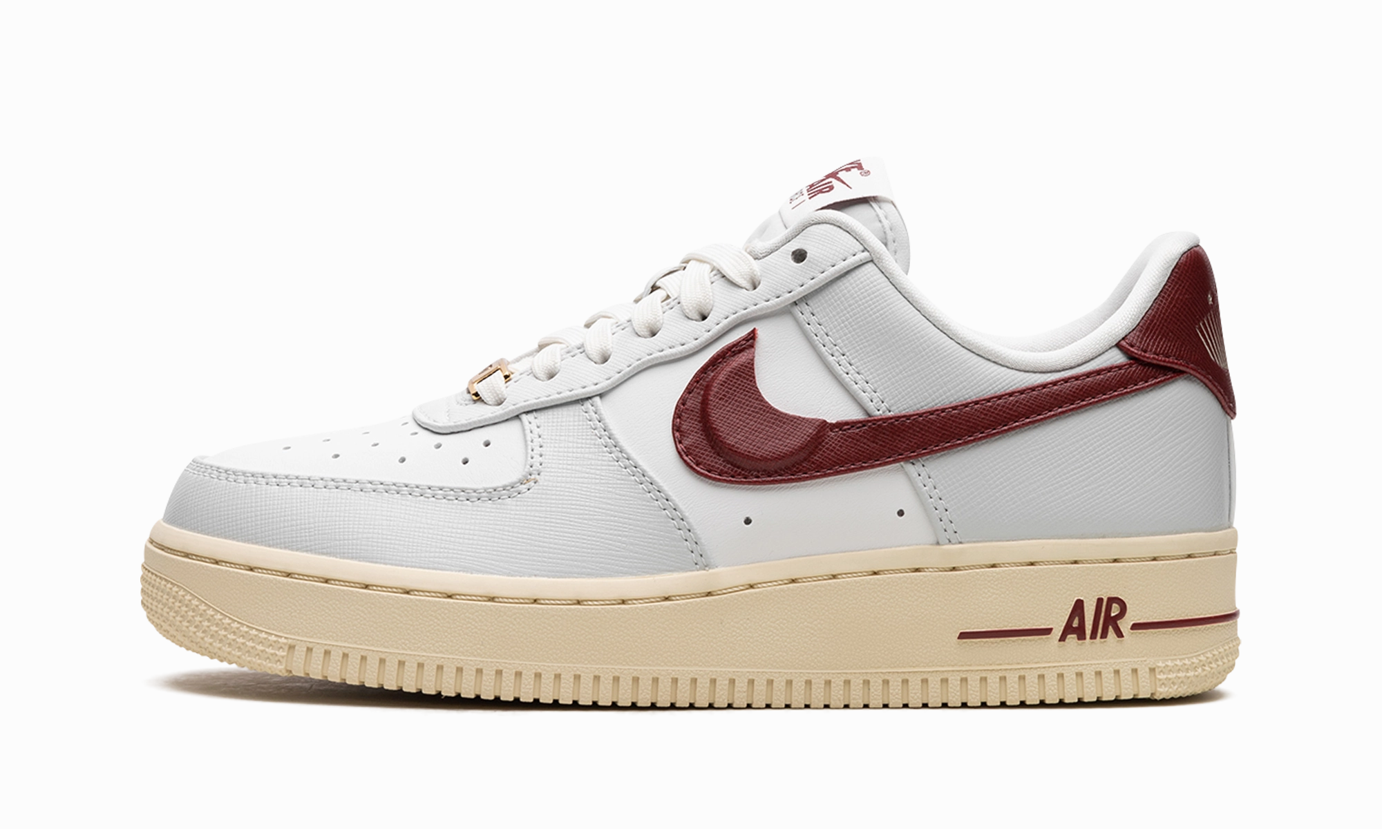 Breathe Flow Fit And Go AIR FORCE 1 LO WMNS "Swoosh Pocket - Team Red"