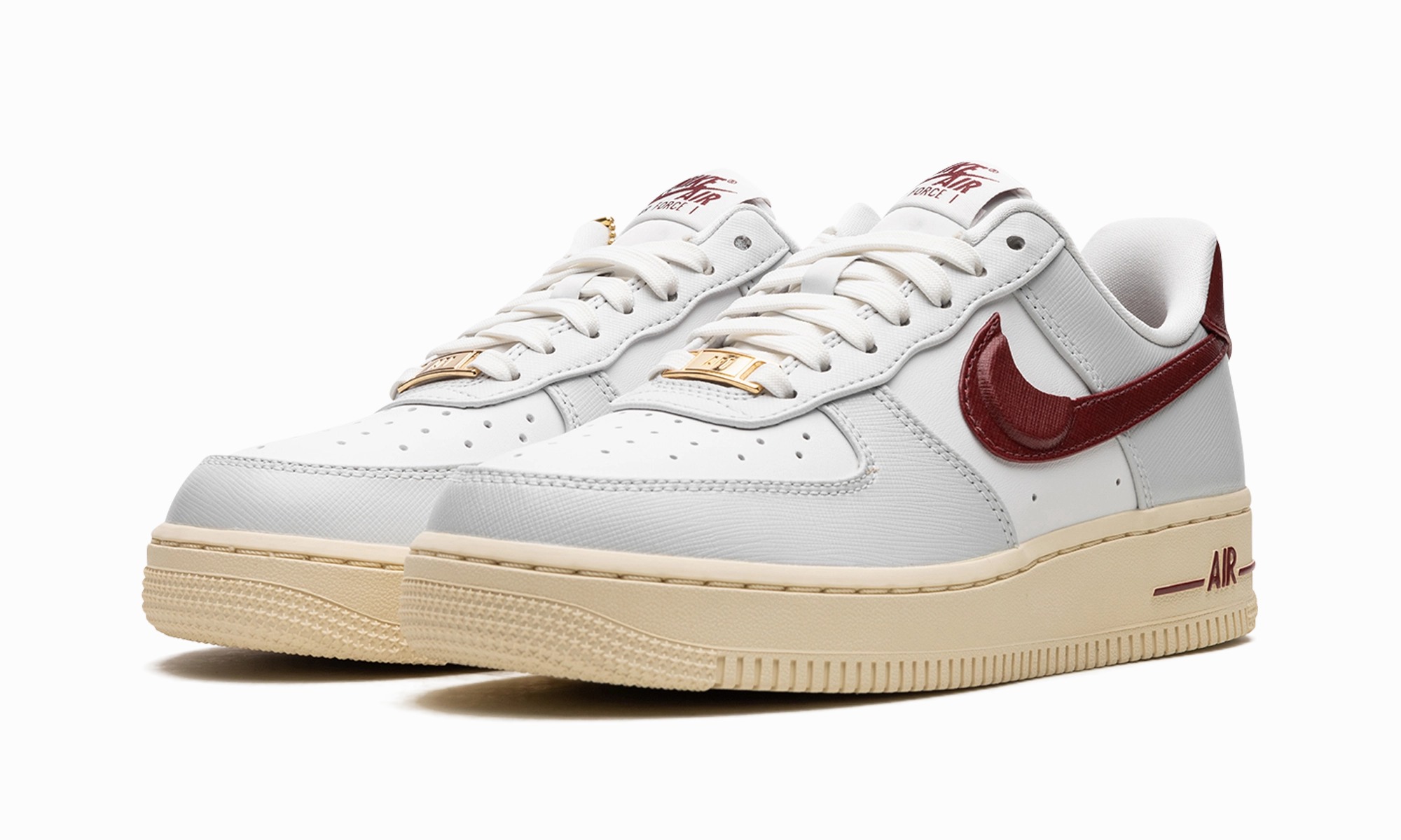 AIR FORCE 1 LO WMNS "Swoosh Pocket - Team Red" Storm Hike Padded Comfort