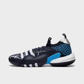 Lightweight EVA Foam Design Torque Control Plate adidas Trae Young 2 Legend Ink / Cloud Ink - Pulse Blue