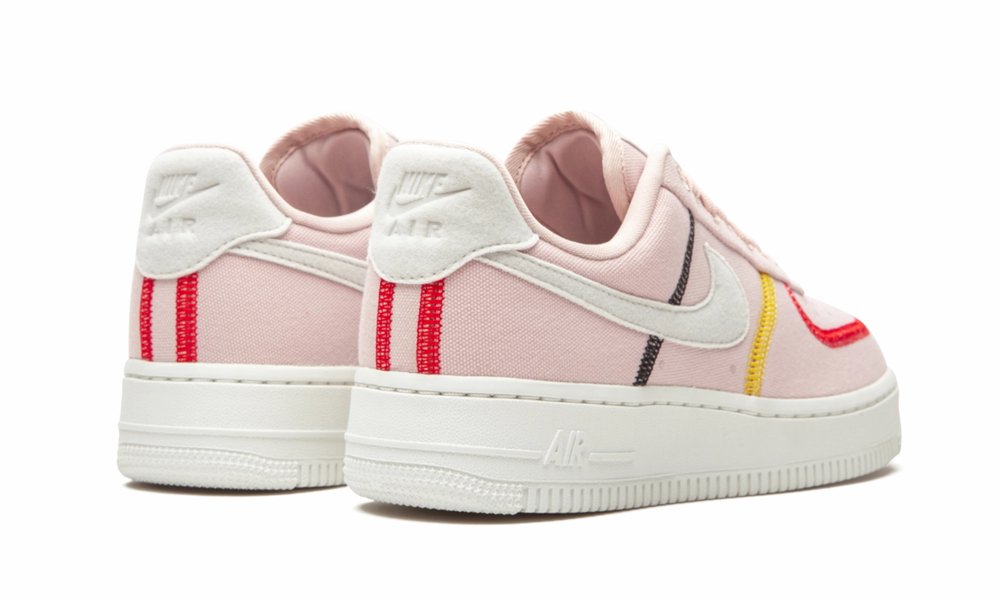 AIR FORCE 1 "07 LX MNS WMNS "Stitched Canvas - Silt Red" Calm Jog