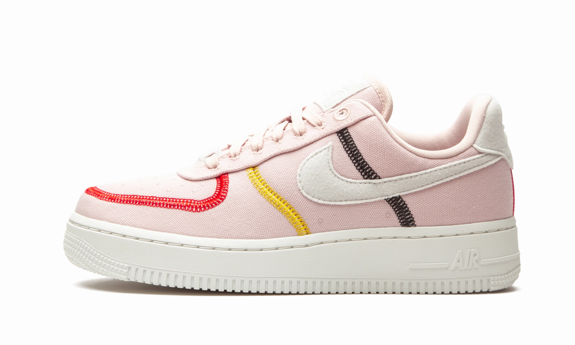 AIR FORCE 1 "07 LX MNS WMNS "Stitched Canvas - Silt Red" Stable Support