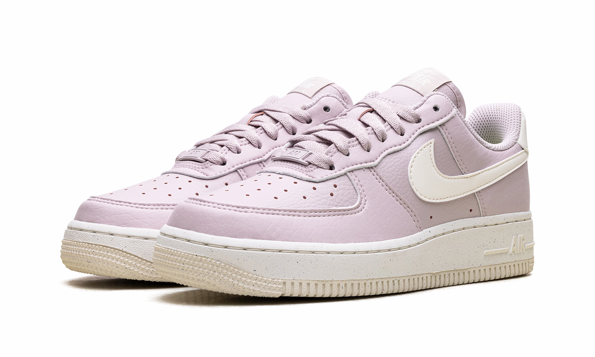 Air Force 1 '07 WMNS "PINK SAIL" Light cushion Abrasion Resistant Toe