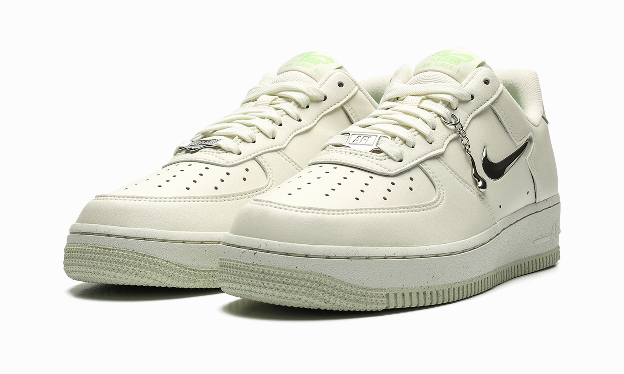 Adult Wear Versatile Comfort Shoes Air Force 1 '07 Next Nature SE WMNS "Liquid Metal"