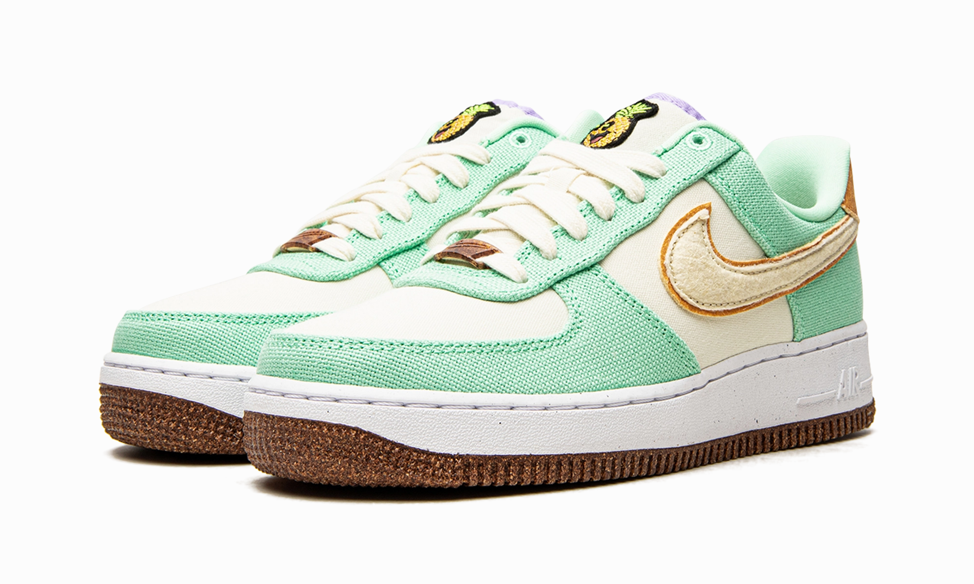 AIR FORCE 1 LO MNS WMNS "Happy Pineapple" Anti Fatigue Midsole