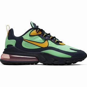 Fast Fit Elevated traction Nike Men's Air Max 270 React "Pop Art" Shoes -  Green / Black / Yellow