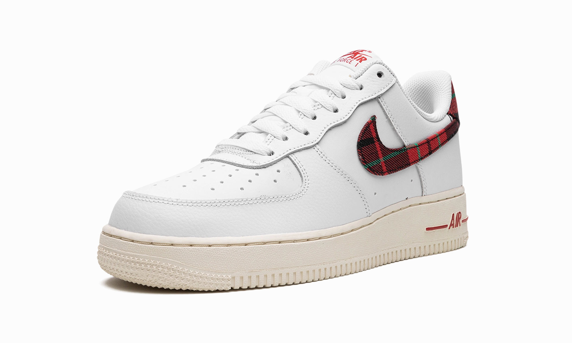 Non-Slip Design Compression Fit Air Force 1 Low "Plaid"