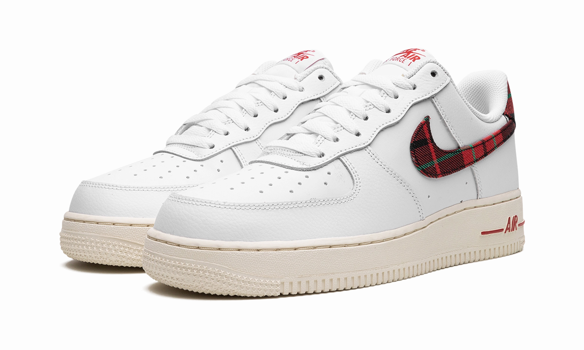 Air Force 1 Low "Plaid" Abrasion Resistant Toe Lime Fresh