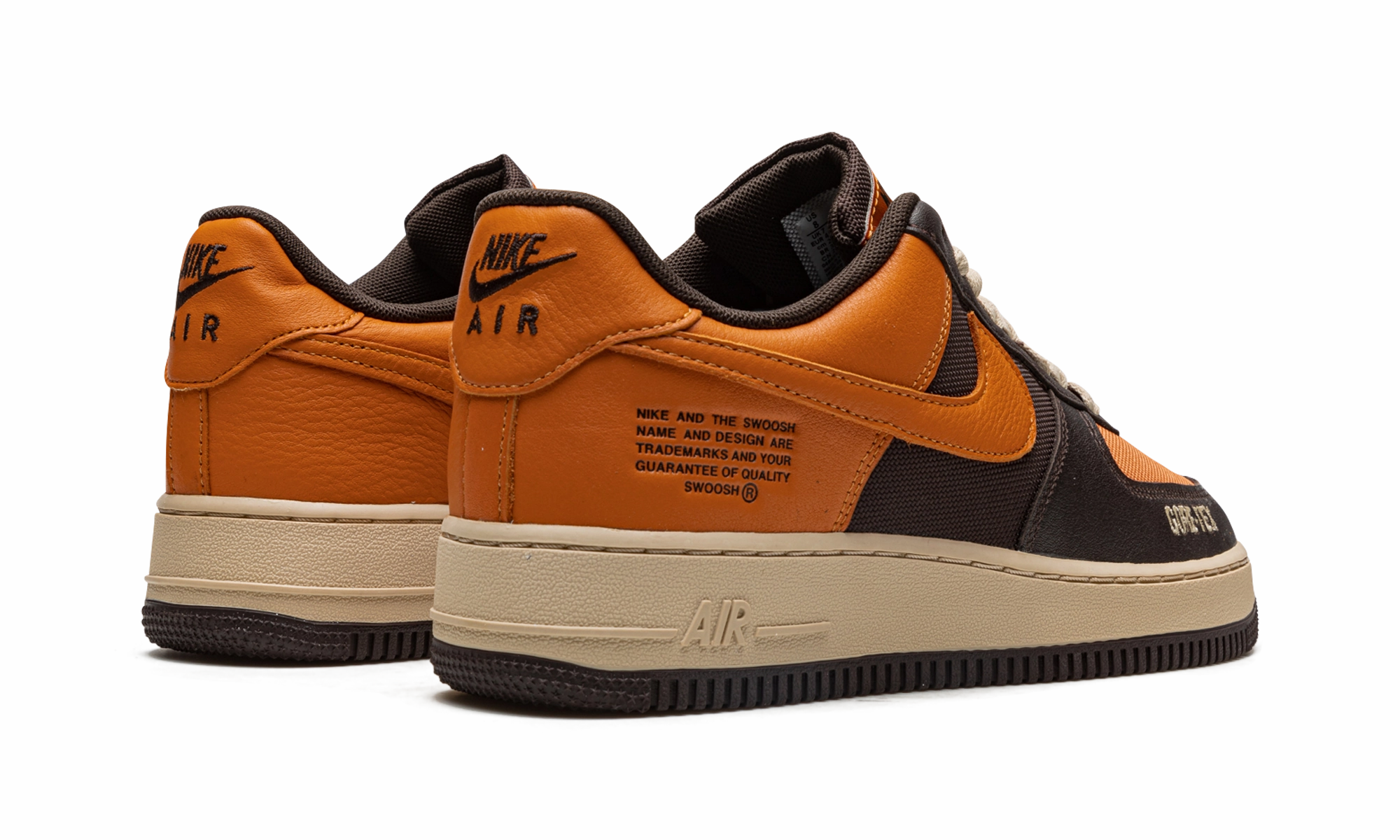 Mood Match Air Force 1 Low Gore-Tex "Brown Orange"
