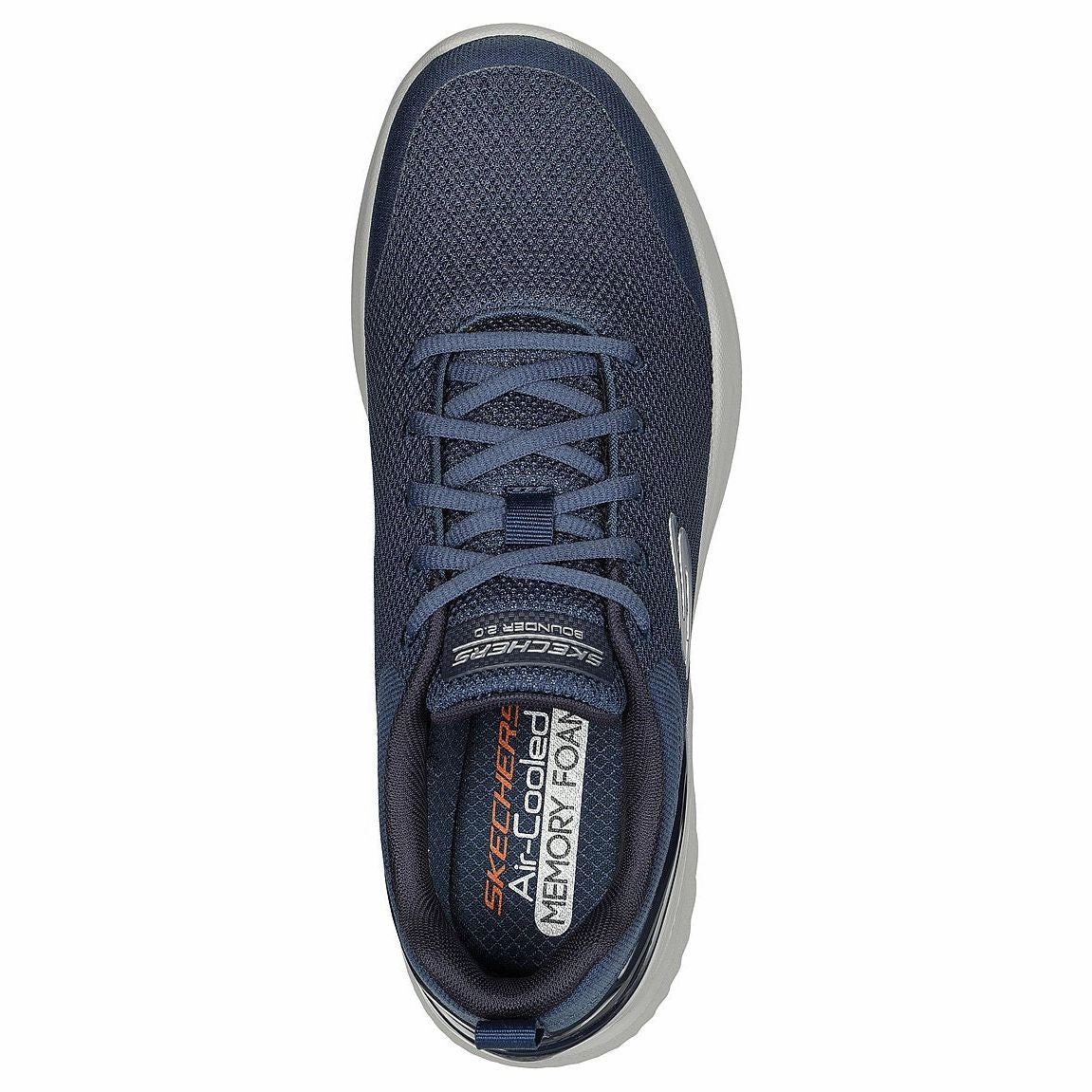 Skechers Men's Bounder 2.0 Nasher Shoes - Navy / White Everyday Pace