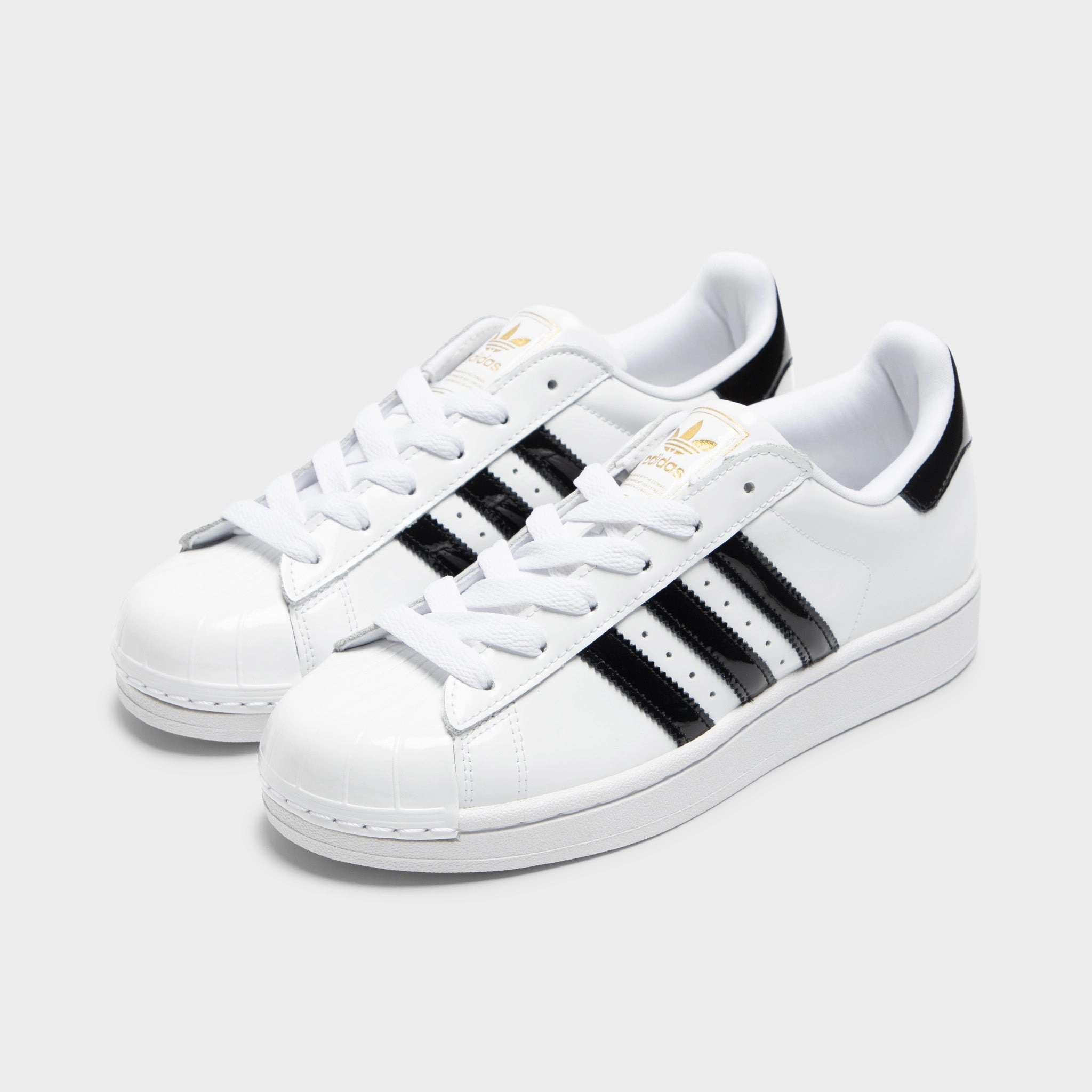 Pure Fit Ergo Build adidas Women's Superstar II White / Core Black - Gold Metallic