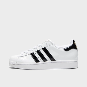 adidas Women's Superstar II White / Core Black - Gold Metallic Abrasion Resistant Toe Cap