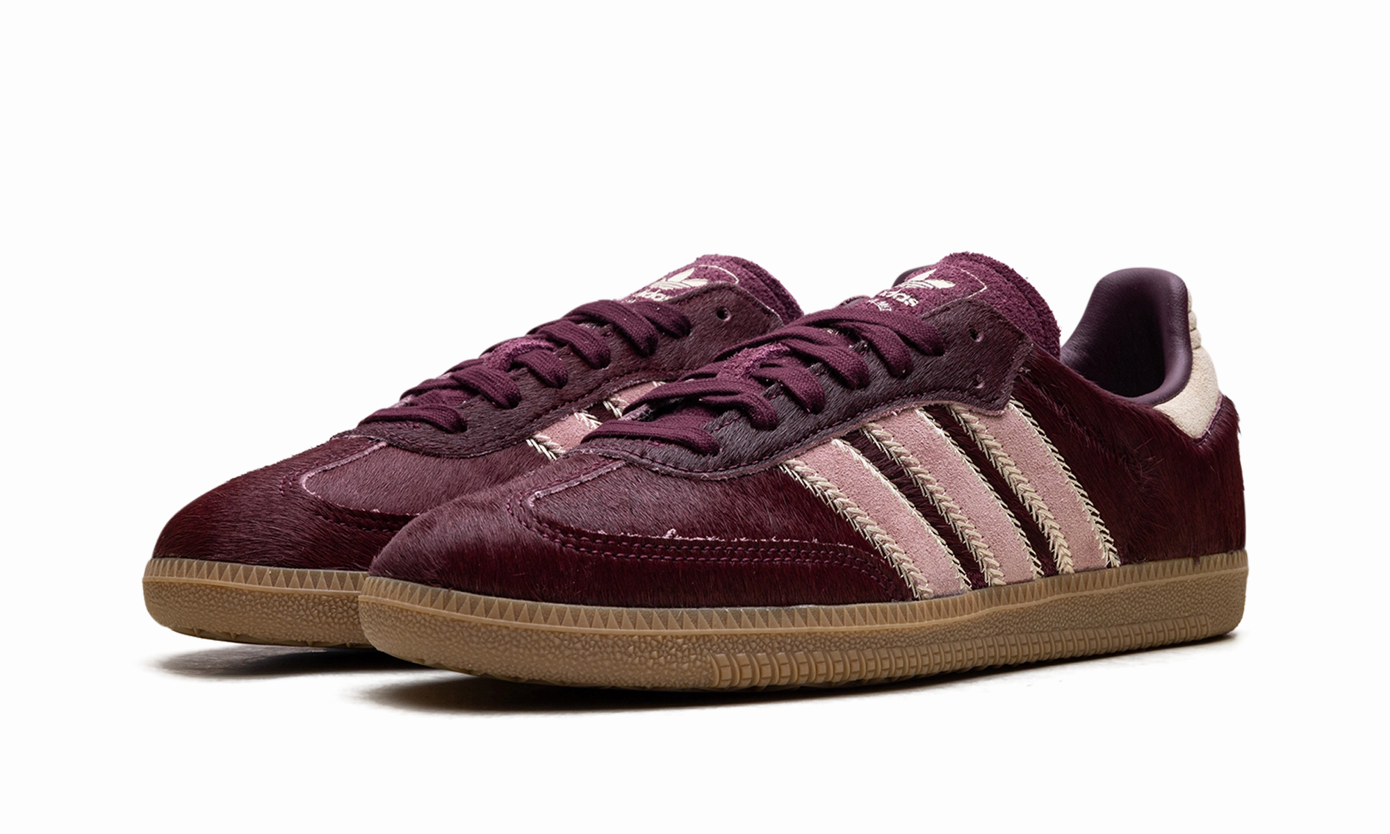 Guard Step Samba OG WMNS "Maroon Sand Strata Pony"