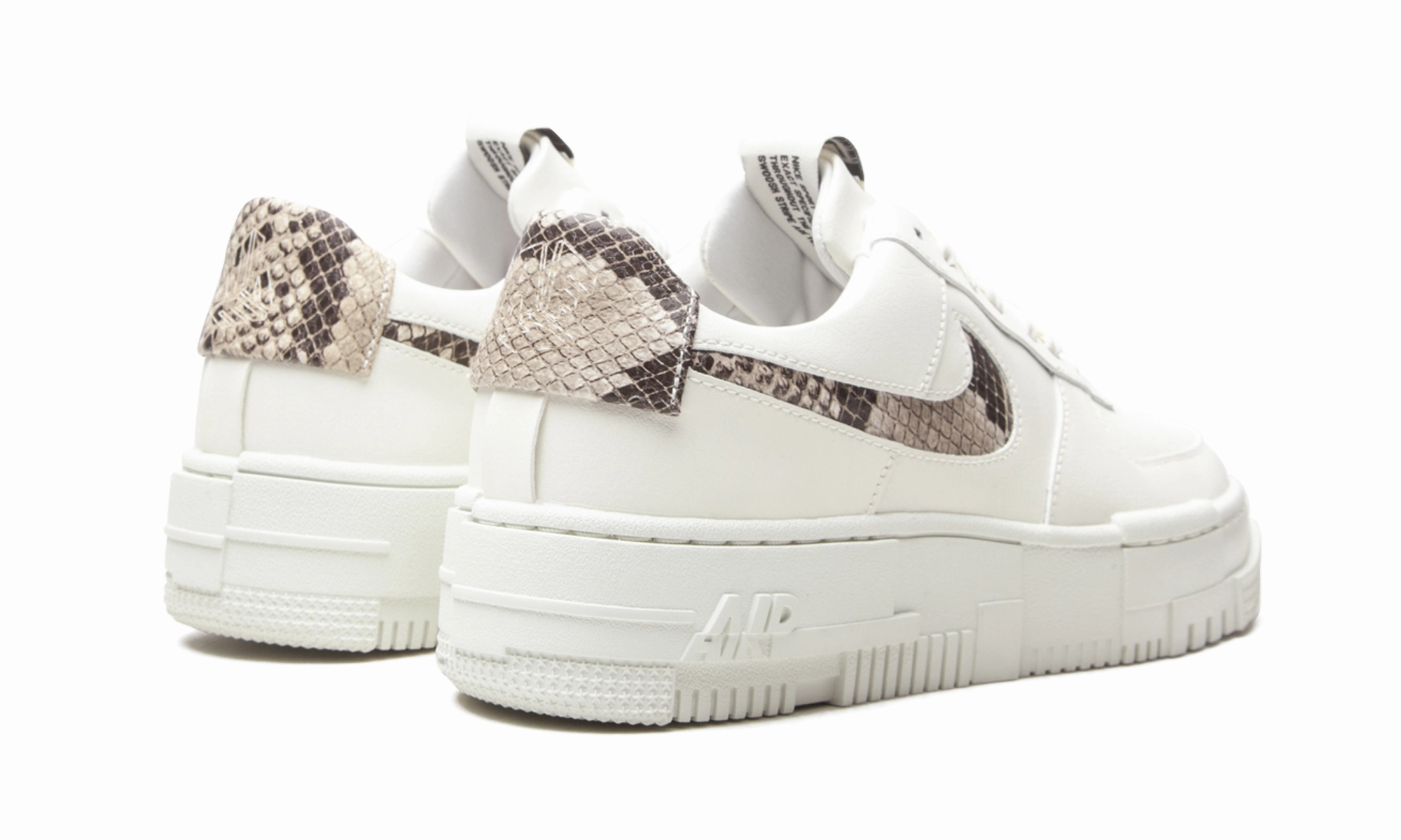 AIR FORCE 1 PIXEL MNS WMNS "Snakeskin" Neutral Mood Short Step