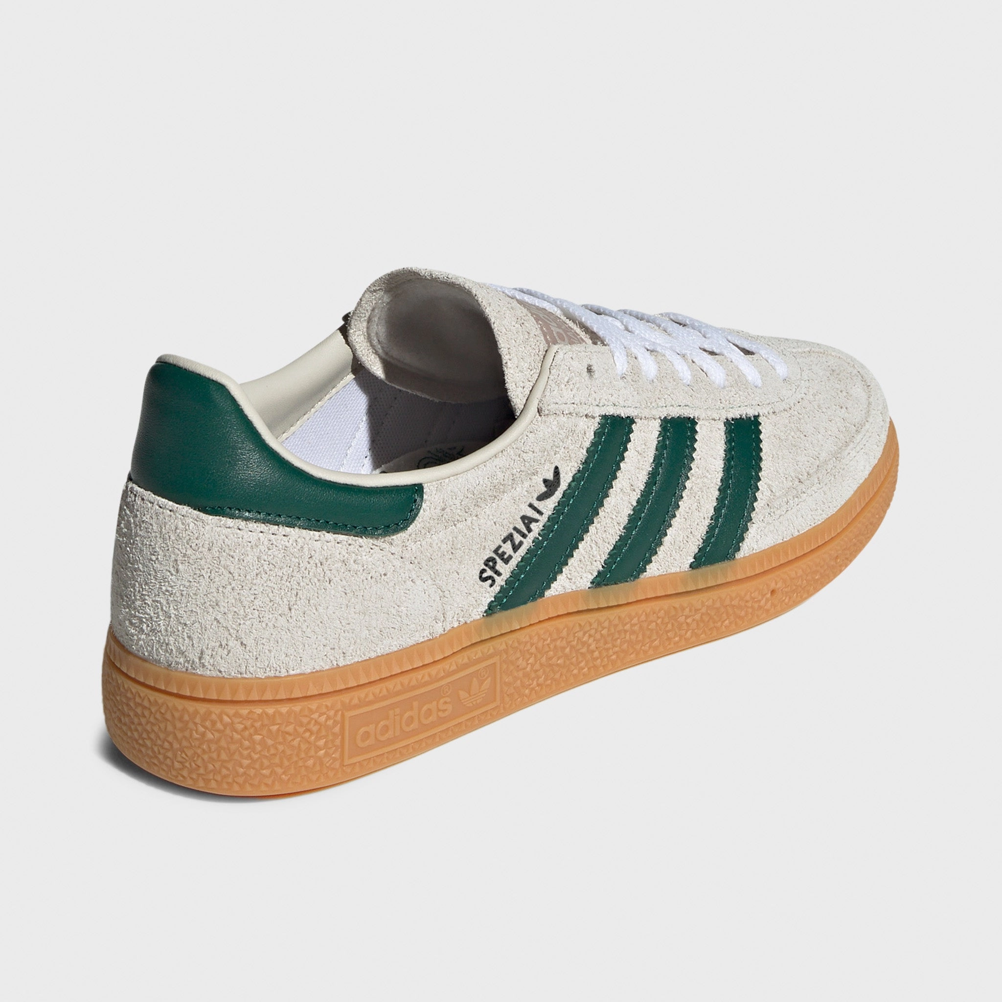 adidas Originals Women's Handball Spezial Light Brown / Green Snug Ankle Hugger
