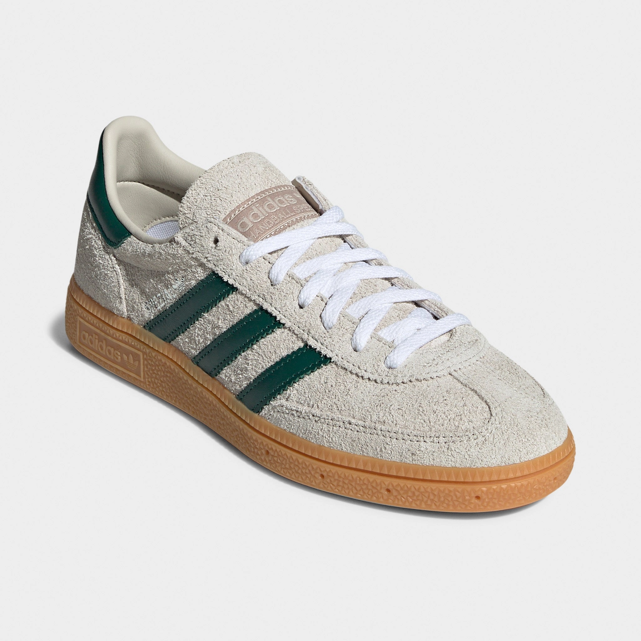 Multi-functional breathability adidas Originals Women's Handball Spezial Light Brown / Green