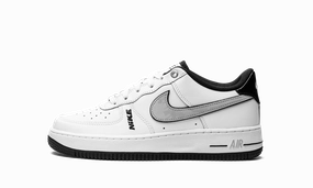 Odor Control Fabric AIR FORCE 1 LV8 GS "Motocross White Grey Black"