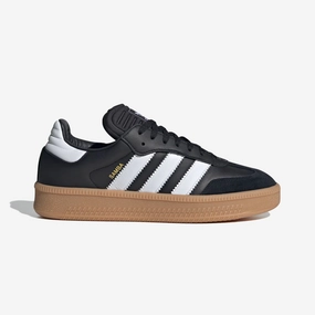 Shock Diffusing Midsole Smooth Lines ADIDAS ORIGINALS | SAMBA XLG { CORE BLACK/CLOUD WHITE/GUM