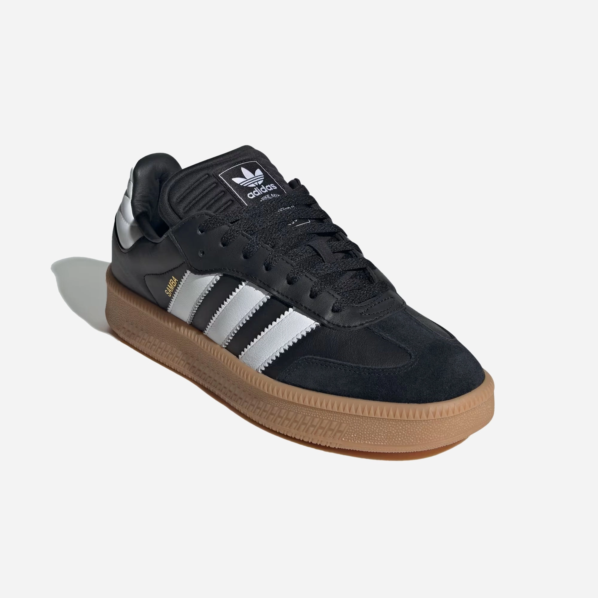 ADIDAS ORIGINALS | SAMBA XLG { CORE BLACK/CLOUD WHITE/GUM Moisture Management Fabric