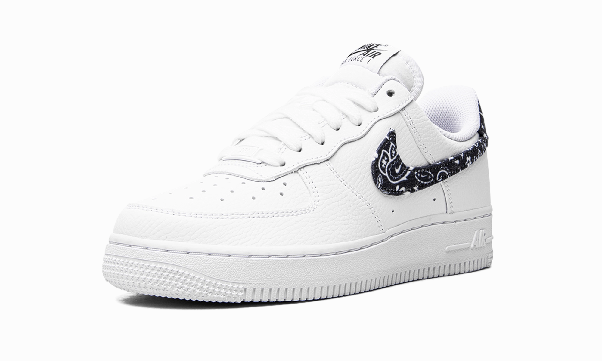 Comfortable Foot On Duty AIR FORCE 1 LO '07 MNS WMNS "Black Paisley"