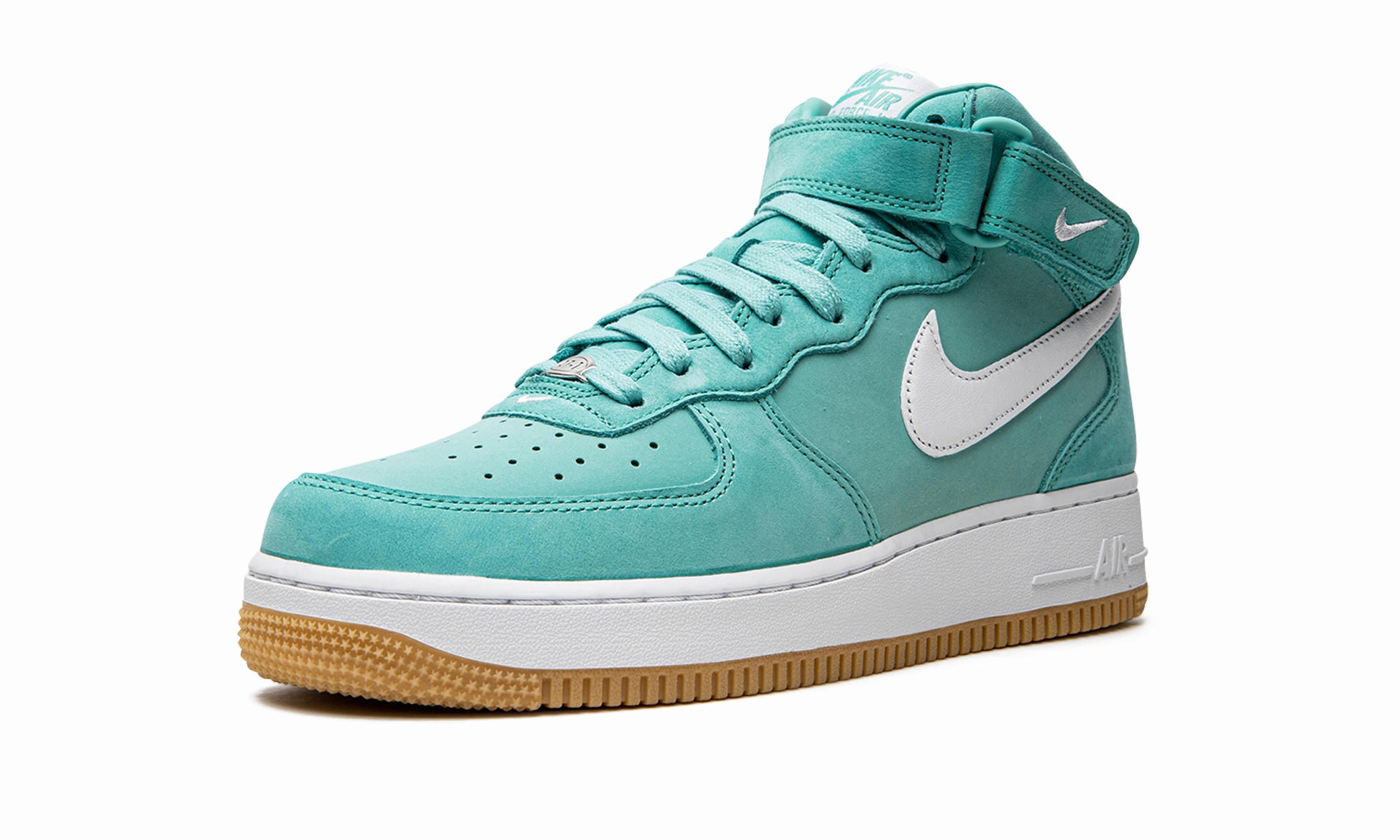 Mule Style Daily Match Air Force 1 Mid "Washed Teal"