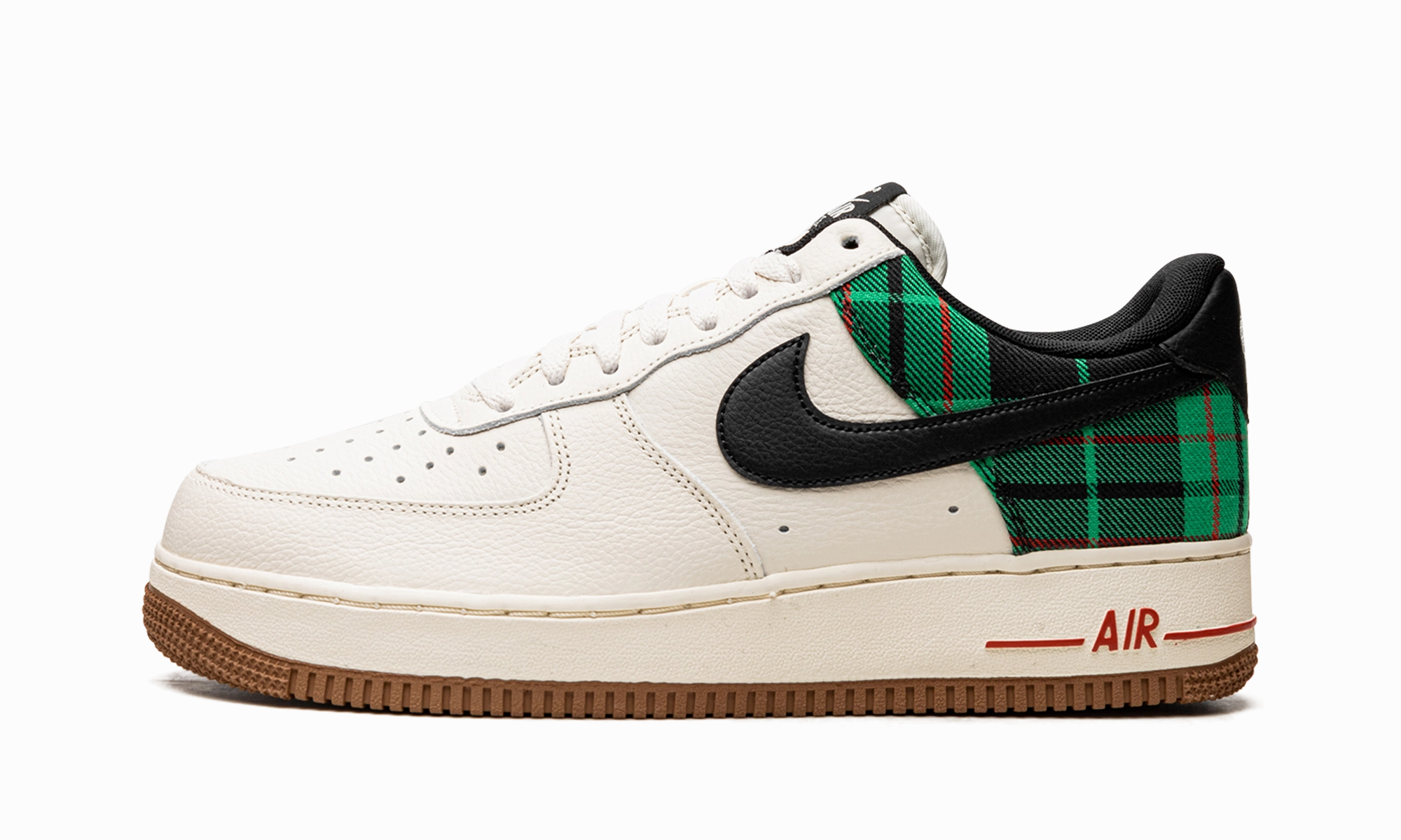 Cushion Touch Chill Essential Air Force 1 Low '07 LX "Plaid Pale Ivory Stadium Green"