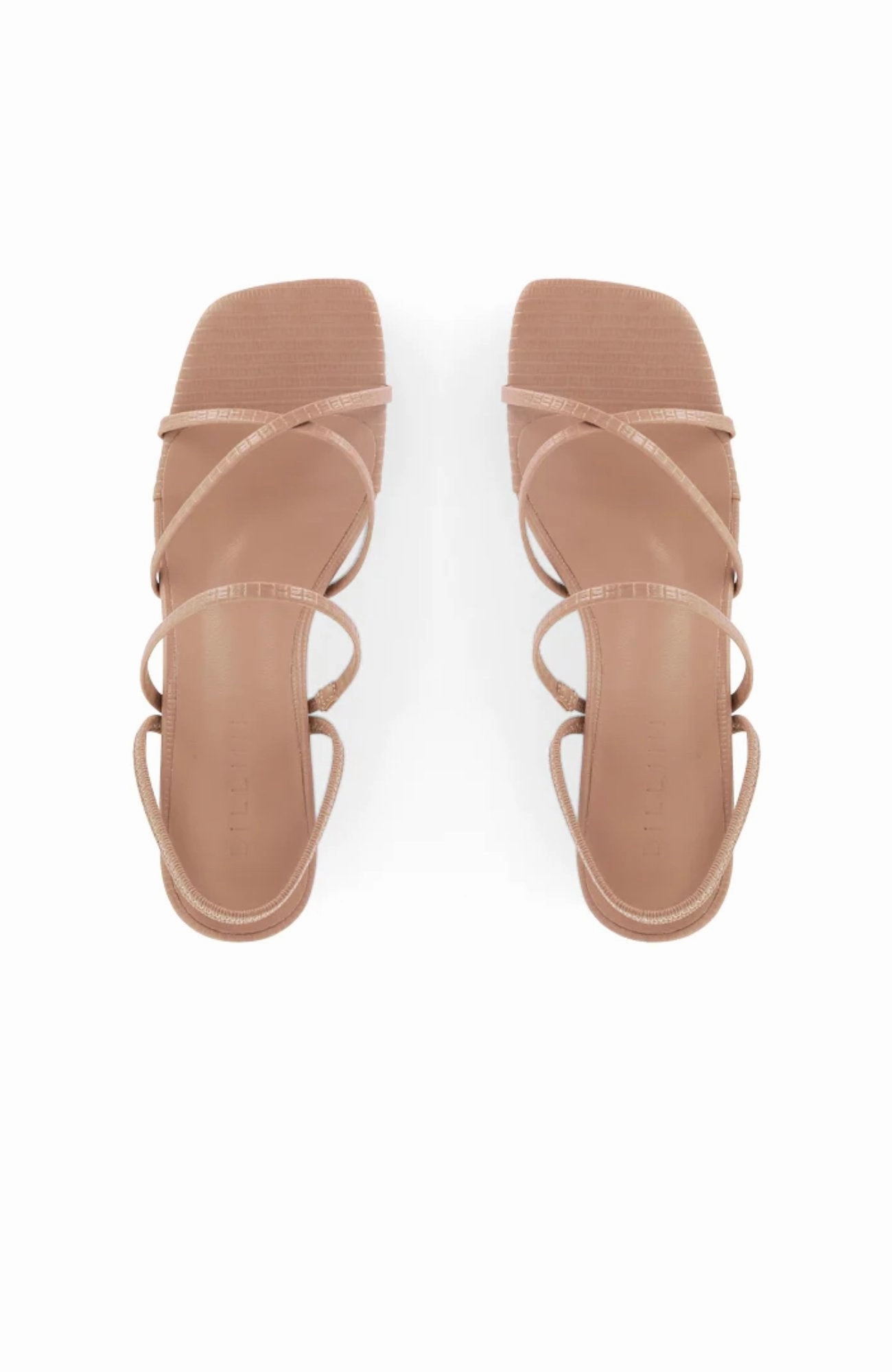 Season Spark Effortless Style Yesha Heel Latte Scale